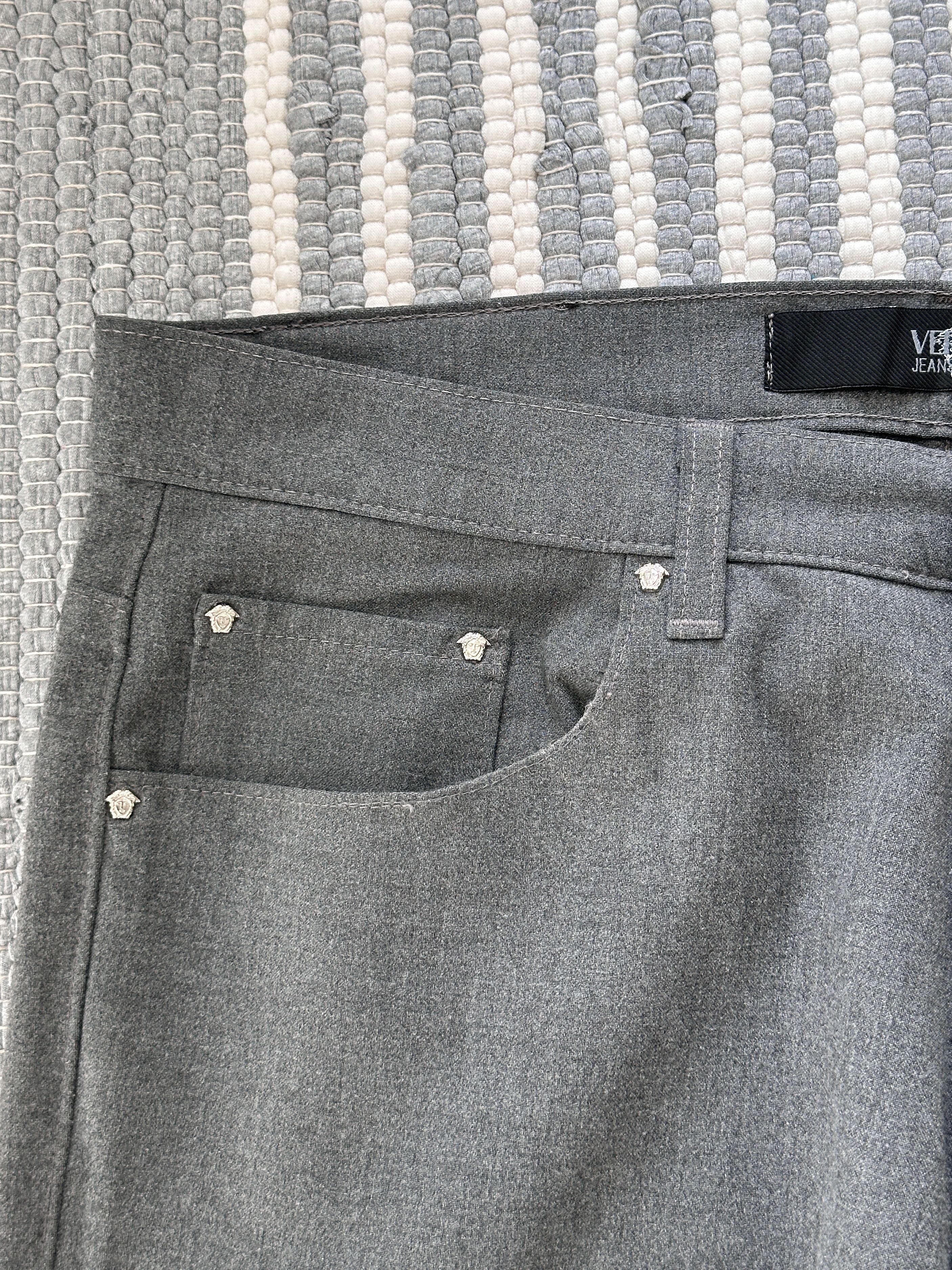 Versace Jeans Couture Versace Jeans Couture Gray Pants Size US 32 / EU 48 - 6 Thumbnail