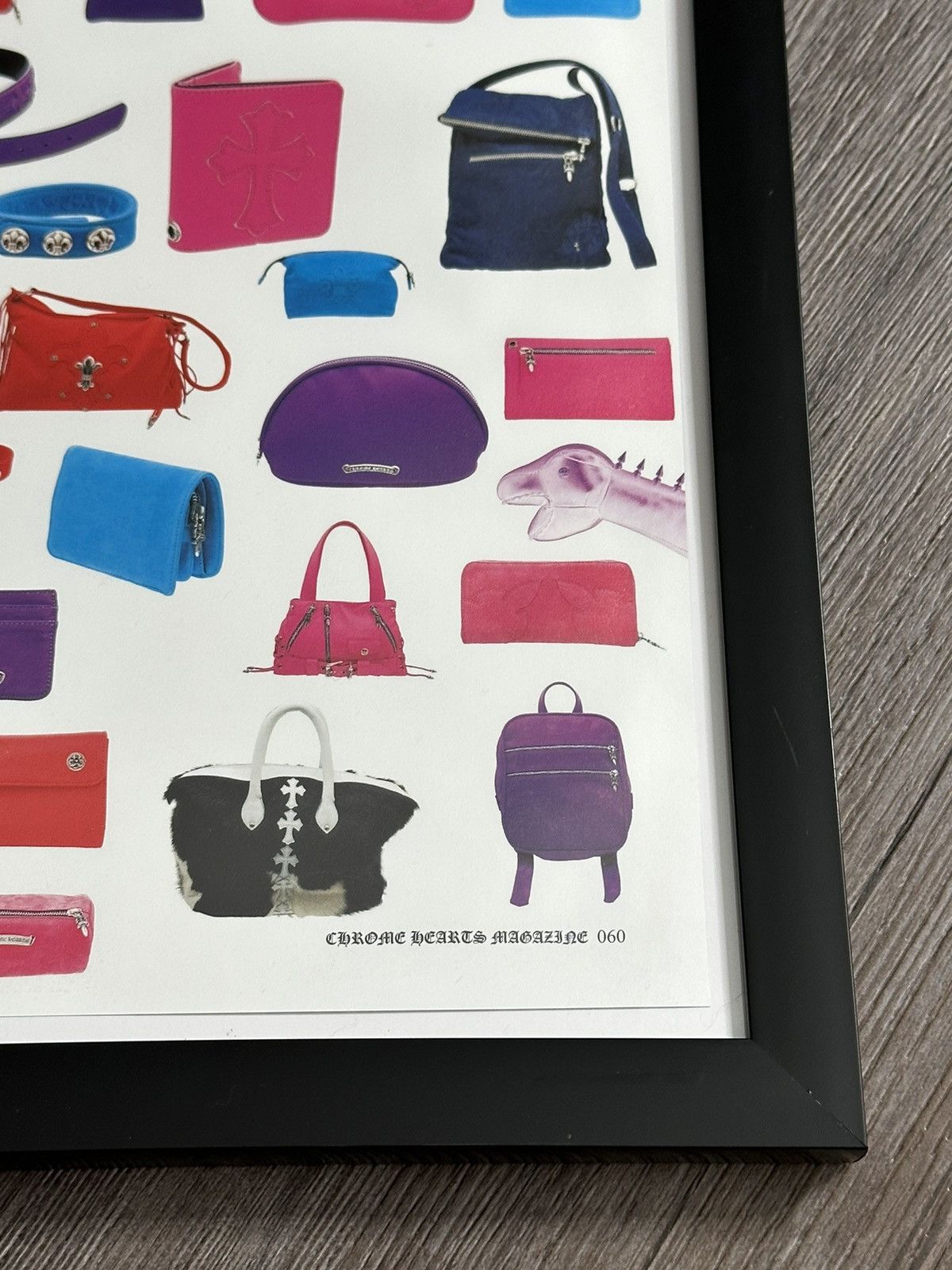 Chrome Hearts 🖤Chrome Hearts🖤 Bags 9x12 Framed Poster Size ONE SIZE - 6 Thumbnail