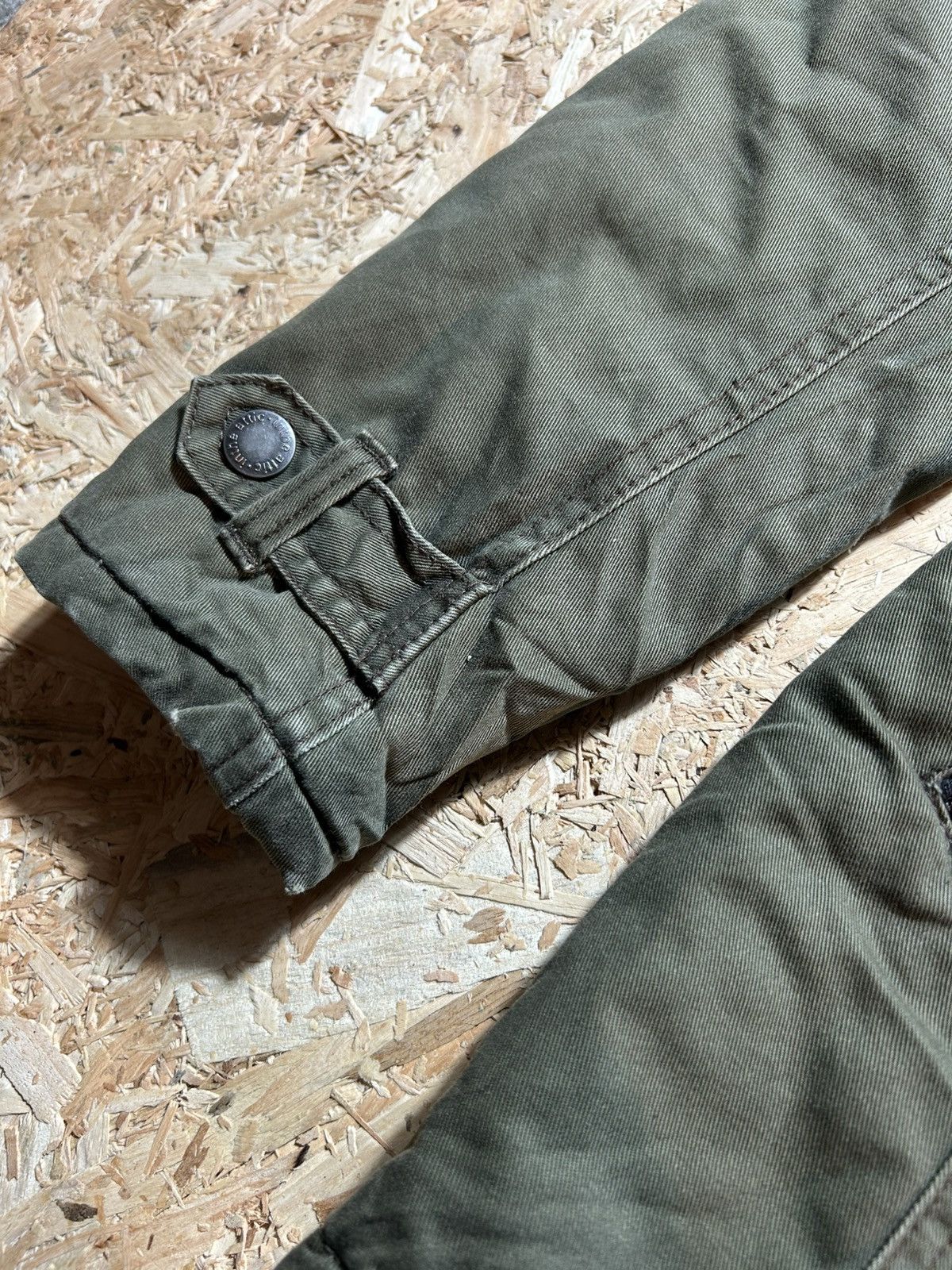 In The Attic In The Attic Olive Green Military Style Jacket Size US M / EU 48-50 / 2 - 5 Thumbnail