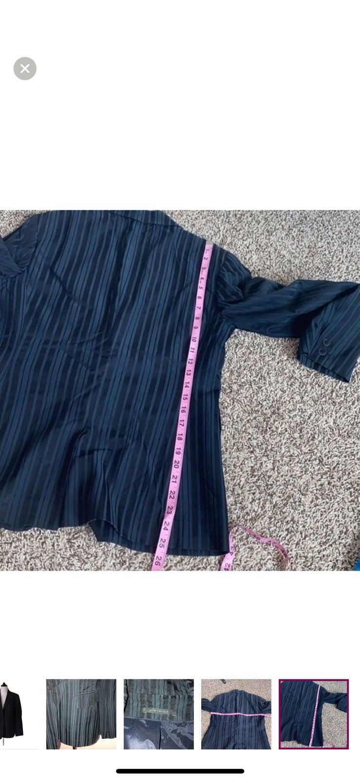 Elie Tahari Elie tahari striped blazer size 4 Size S / US 4 / IT 40 - 4 Thumbnail