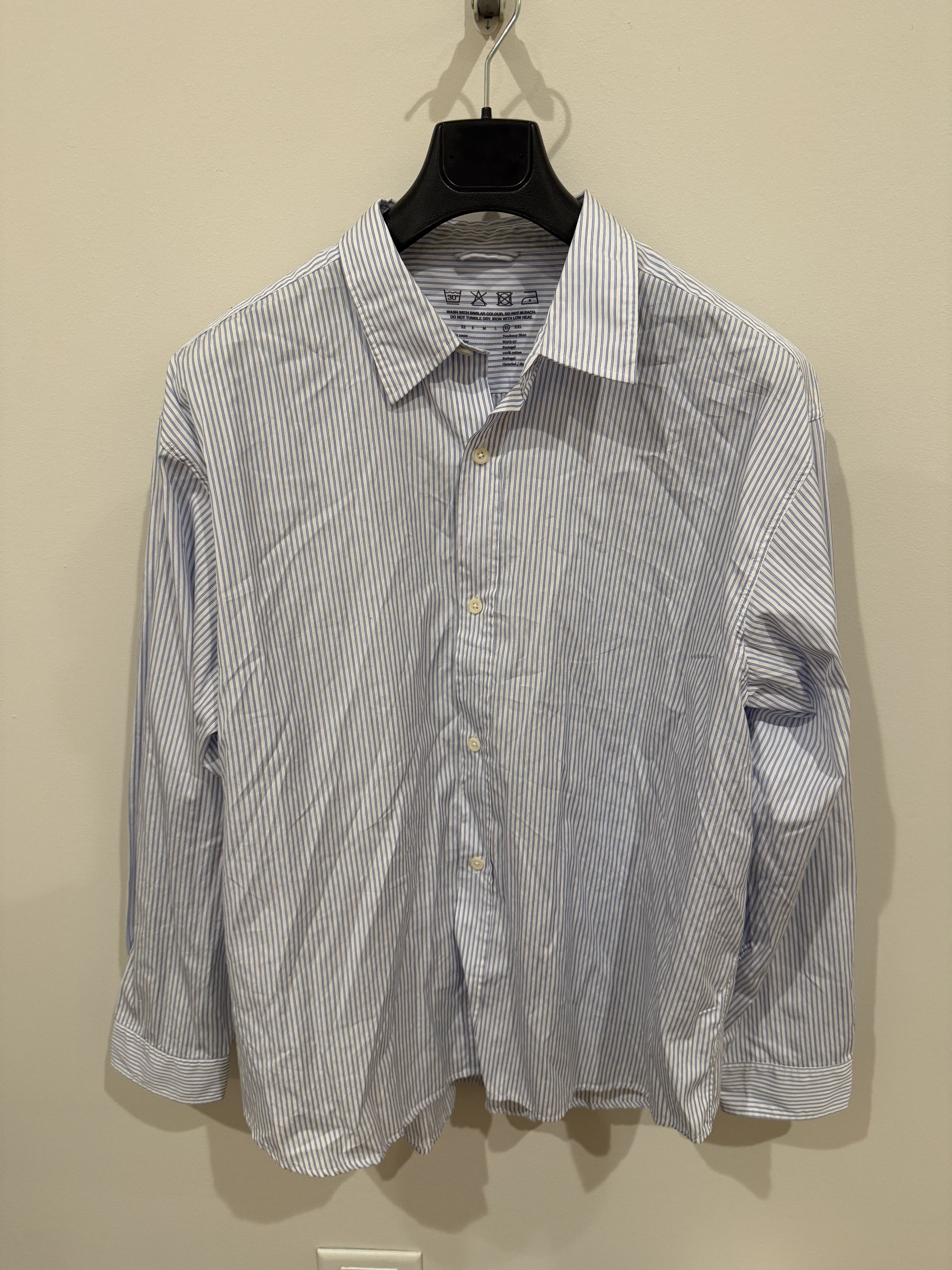 Mfpen Tendency Shirt University Stripe Size US XL / EU 56 / 4 - 1 Thumbnail