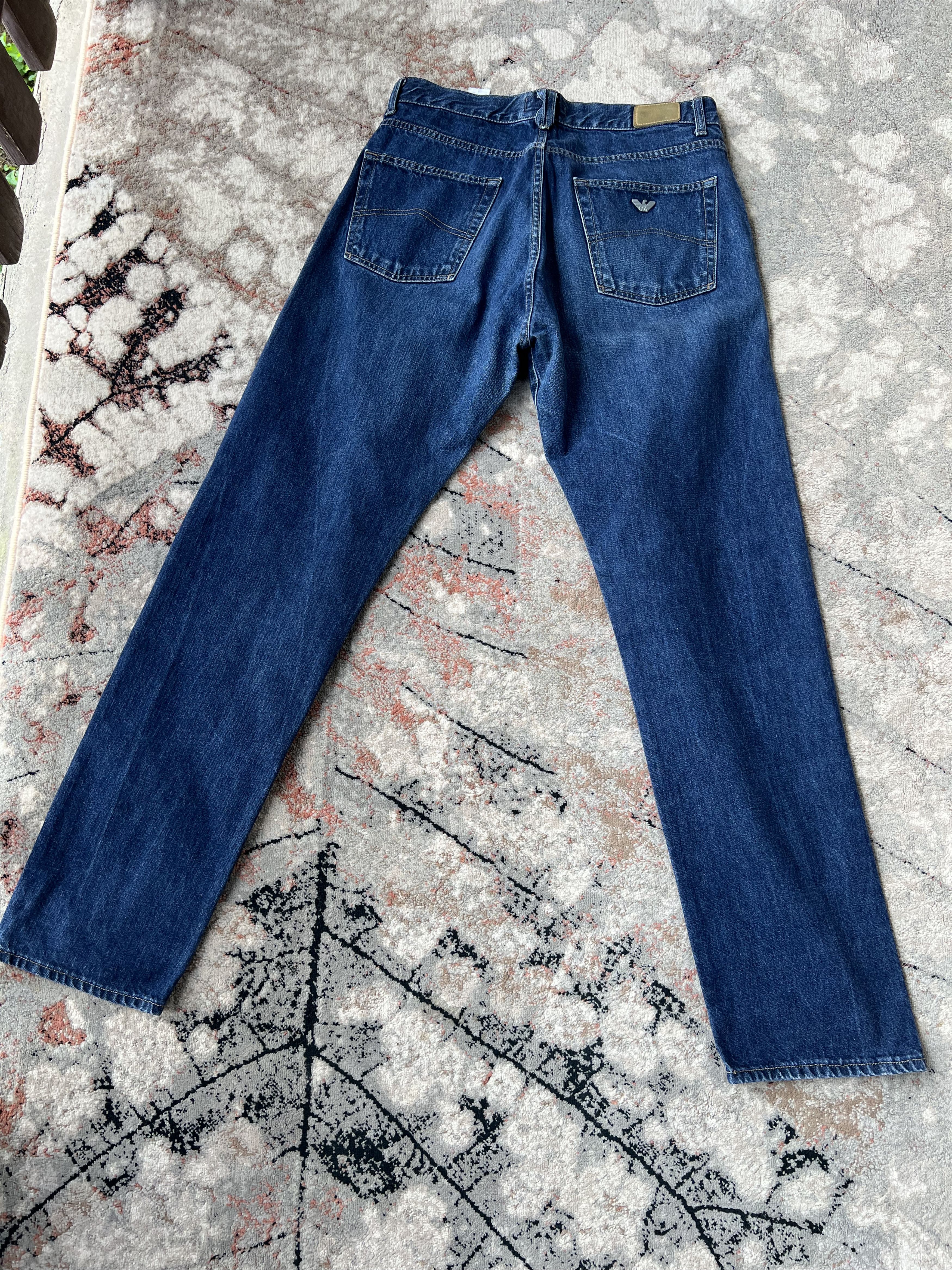 Giorgio Armani Armani Jeans Vintage Denim Metal Logo Size US 34 / EU 50 - 1 Thumbnail