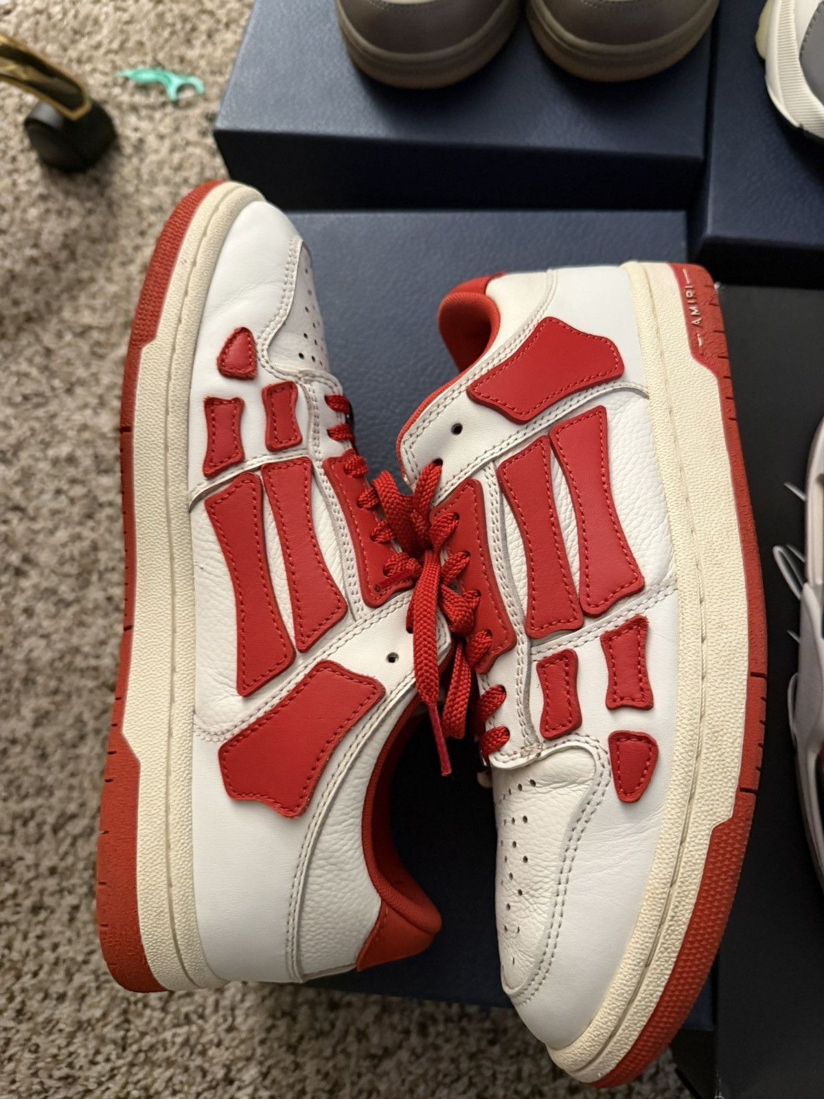 Amiri Amiri Low Top Skel Size US 8 / EU 41 - 3 Thumbnail