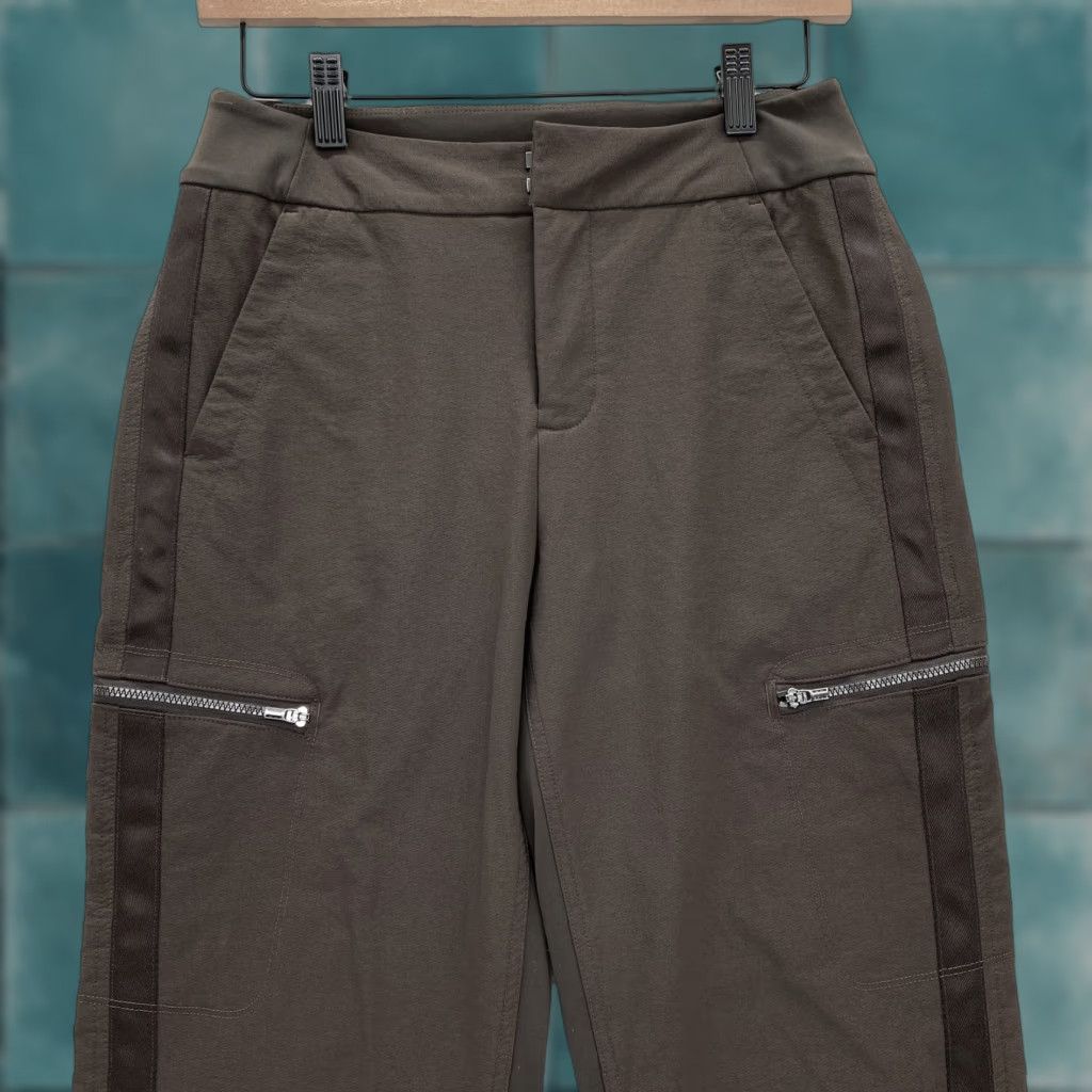 Athleta Athleta Wander Hybrid Pant Womens 4 Brown Stretch Zipper Pockets Slim Fit Gym Size 27" / US 4 / IT 40 - 1 Thumbnail