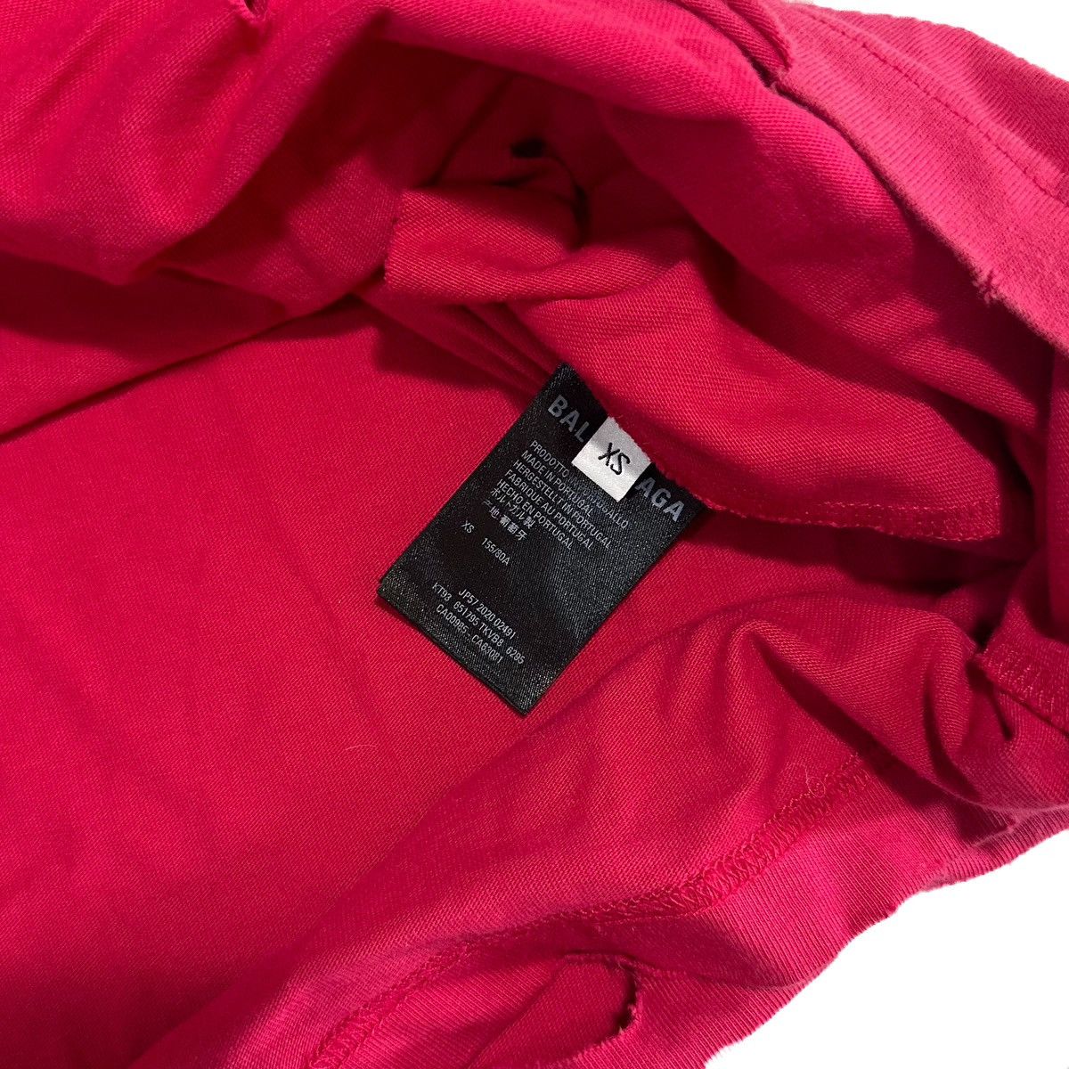 Balenciaga Balenciaga Oversized Distressed Logo Tee Size US XS / EU 42 / 0 - 5 Thumbnail