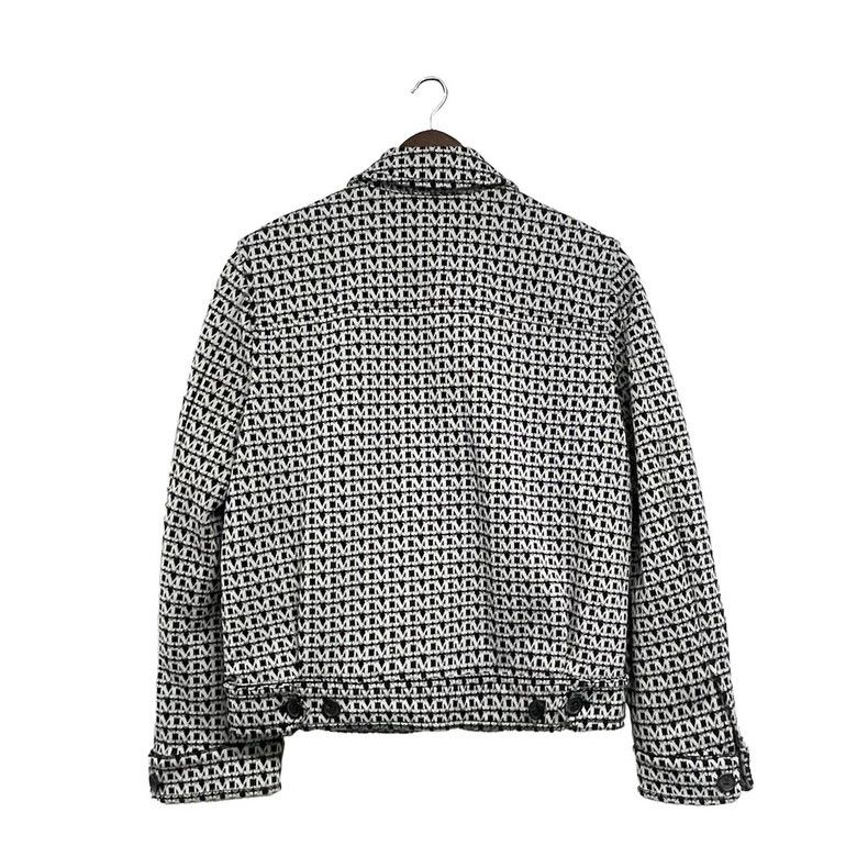Max Mara Max Mara Full-print single-breasted hoodless jacket Size L / US 10 / IT 46 - 2 Thumbnail