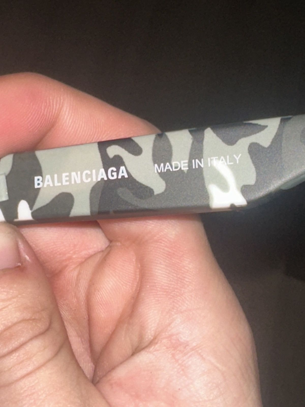 Balenciaga Balenciaga xpander snow camo sunglasses Size ONE SIZE - 4 Thumbnail