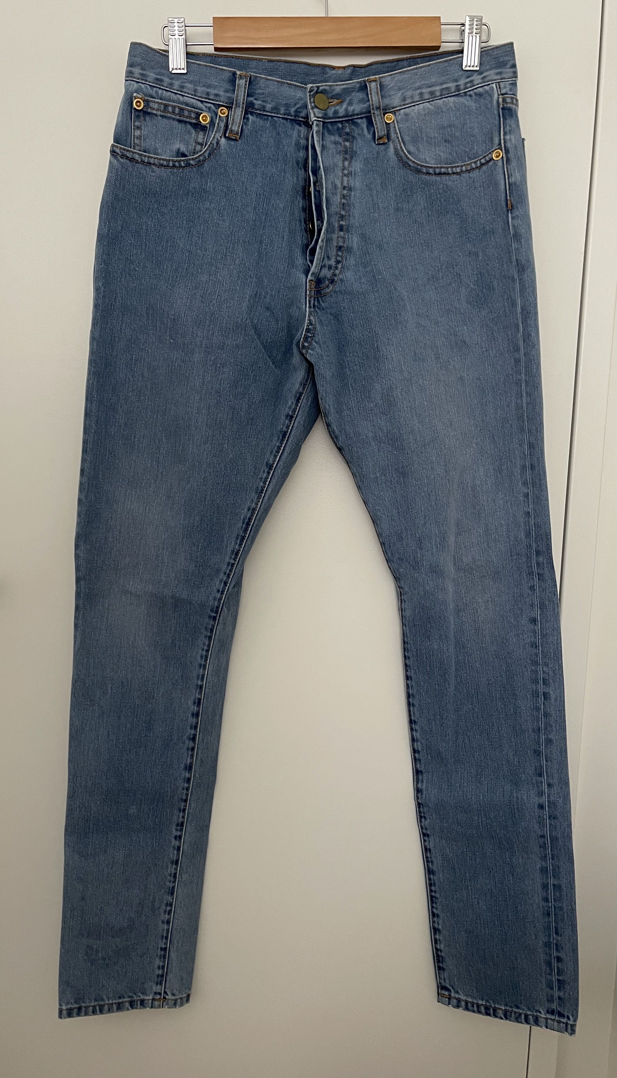 4SDESIGNS 4sdesigns faded jeans ss21 sz 31 Size US 31 - 1 Thumbnail