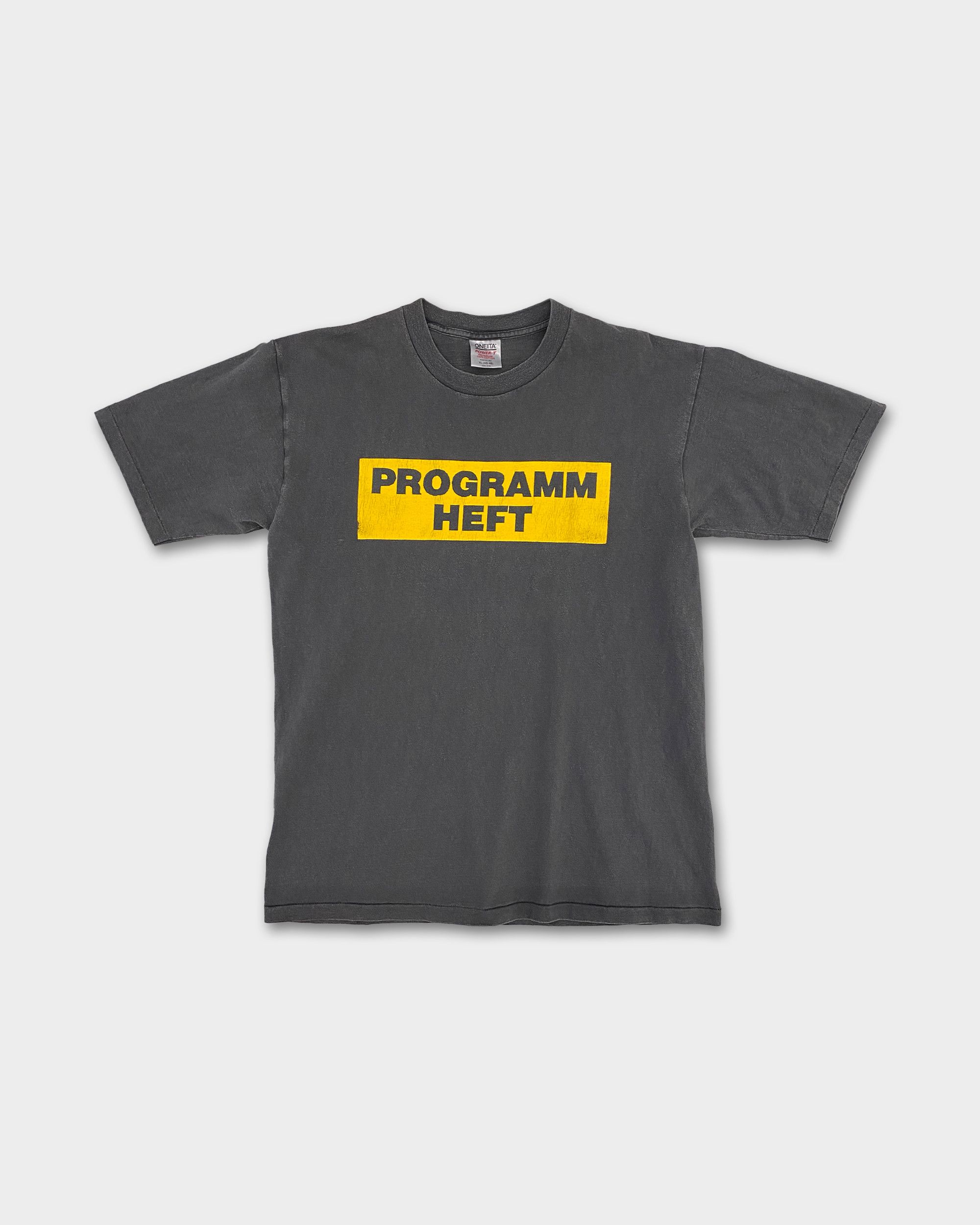 Vintage 1990s Programm Heft Single Stitch T-Shirt Size US XL / EU 56 / 4 - 1 Thumbnail