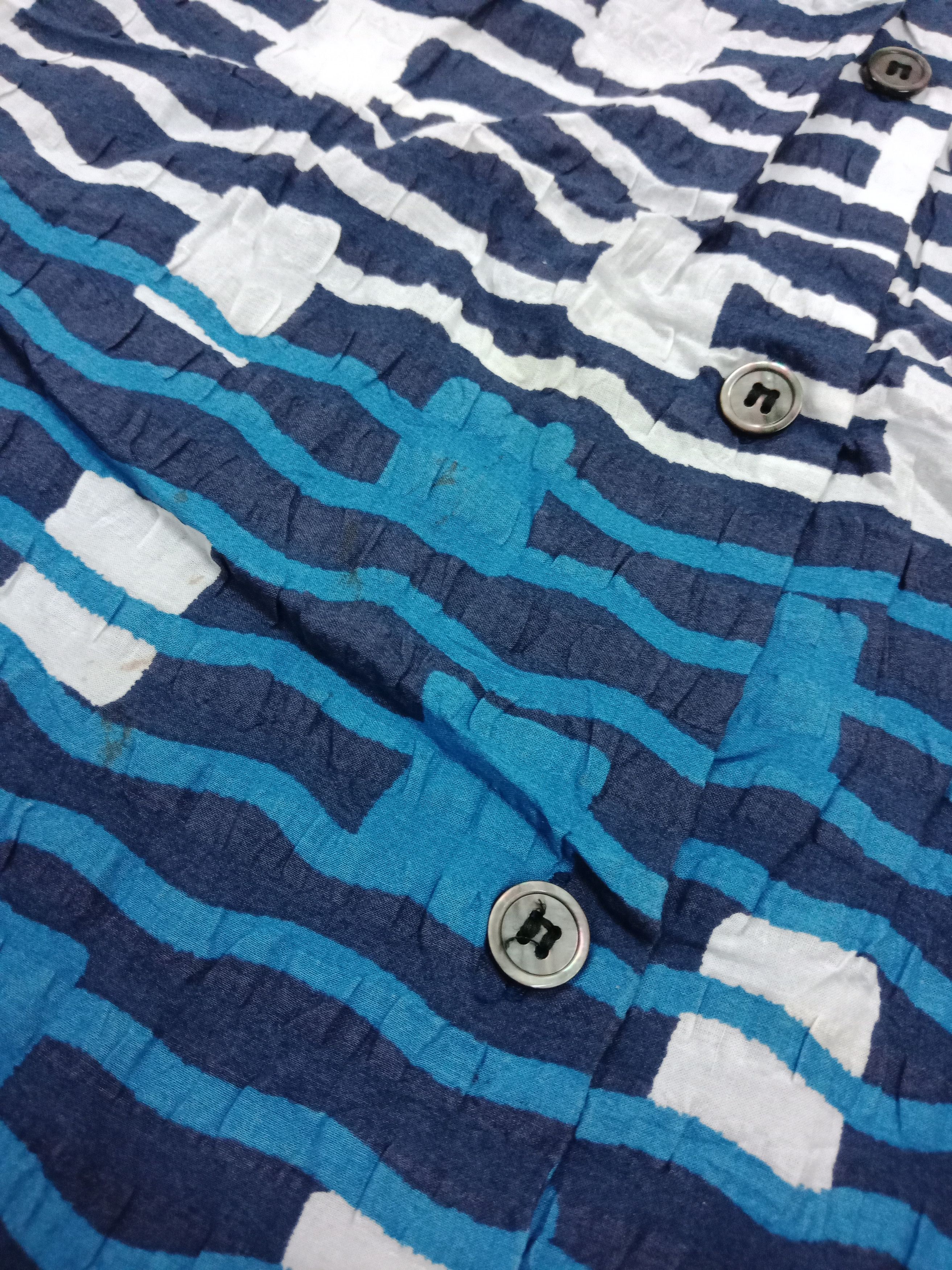 Y's for Men × Yohji Yamamoto Ys for Living Linen Traditional Abstract #C Size US L / EU 52-54 / 3 - 7 Thumbnail