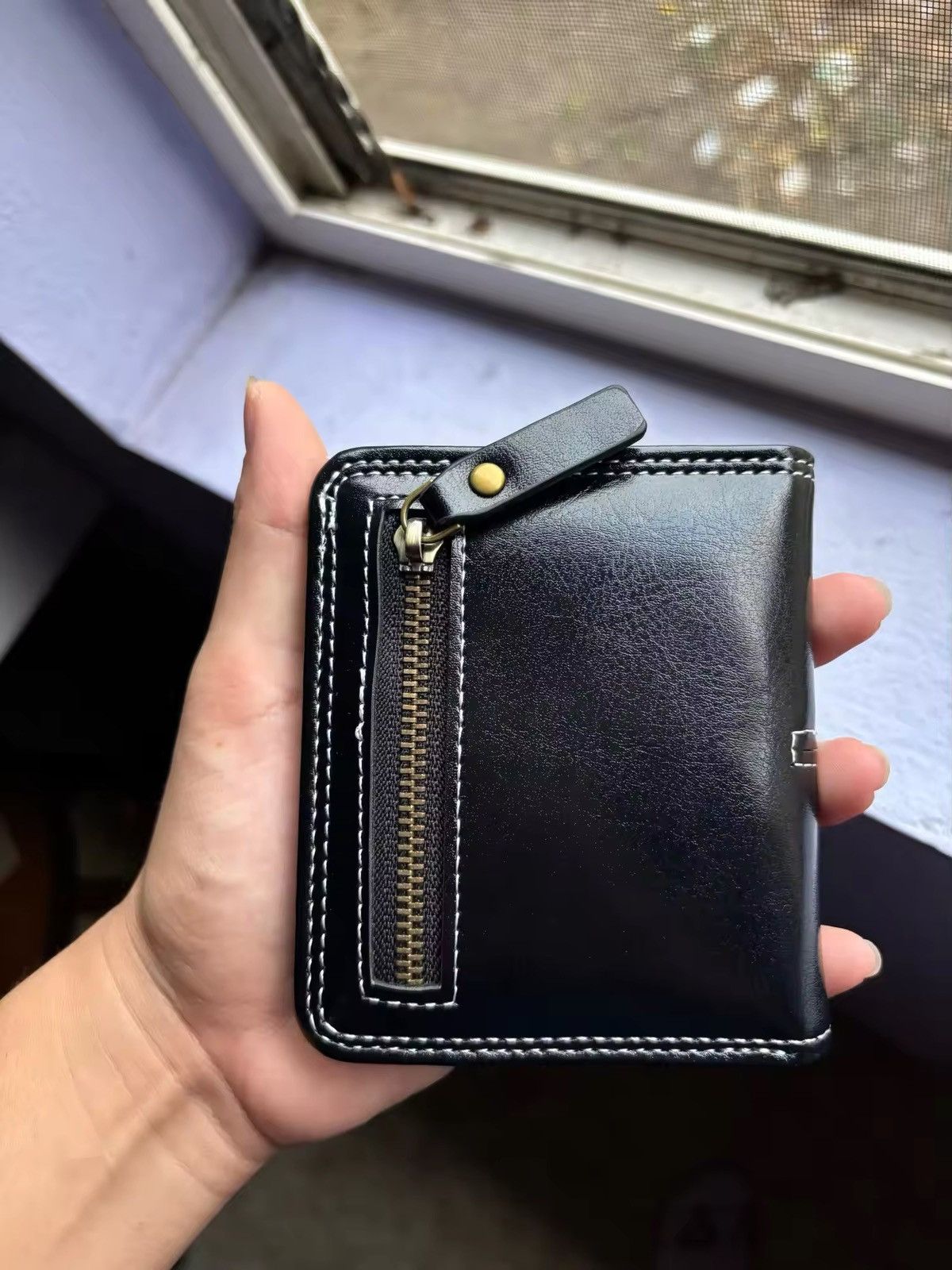 Japanese Brand × Vintage Purses PU Leather Wallet Size ONE SIZE - 2 Thumbnail