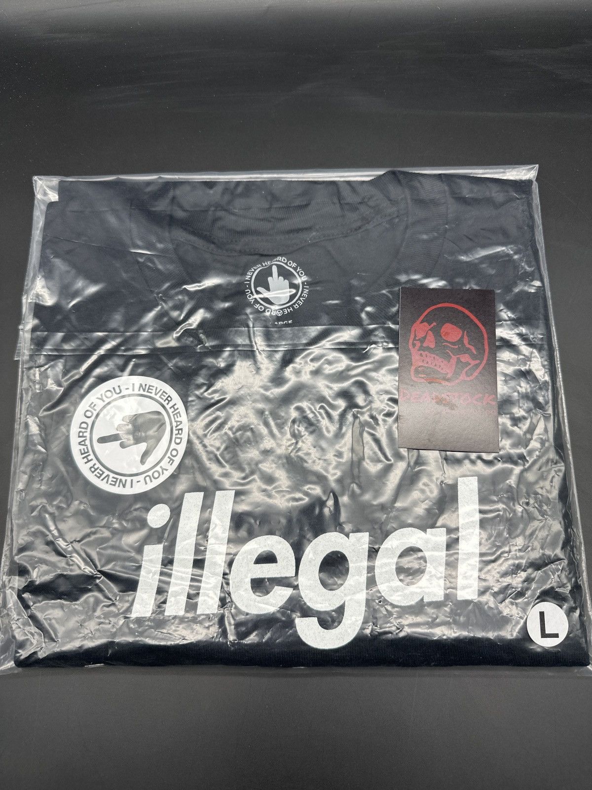 ineverheardofyou INHOY Illegal Business Controls the World Tee Size US L / EU 52-54 / 3 - 2 Thumbnail