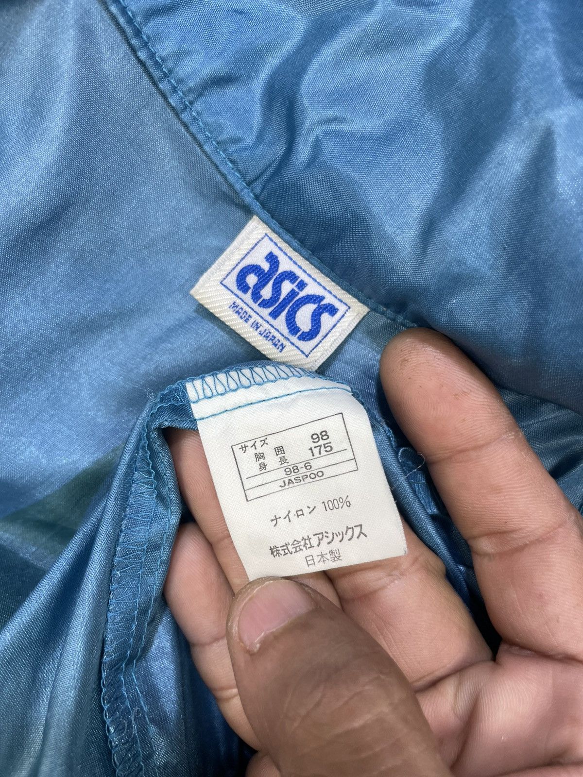 Asics Vtg Asics X Atomic Skis Back Hit Nylon Lightweight Jacket Size US L / EU 52-54 / 3 - 13 Thumbnail