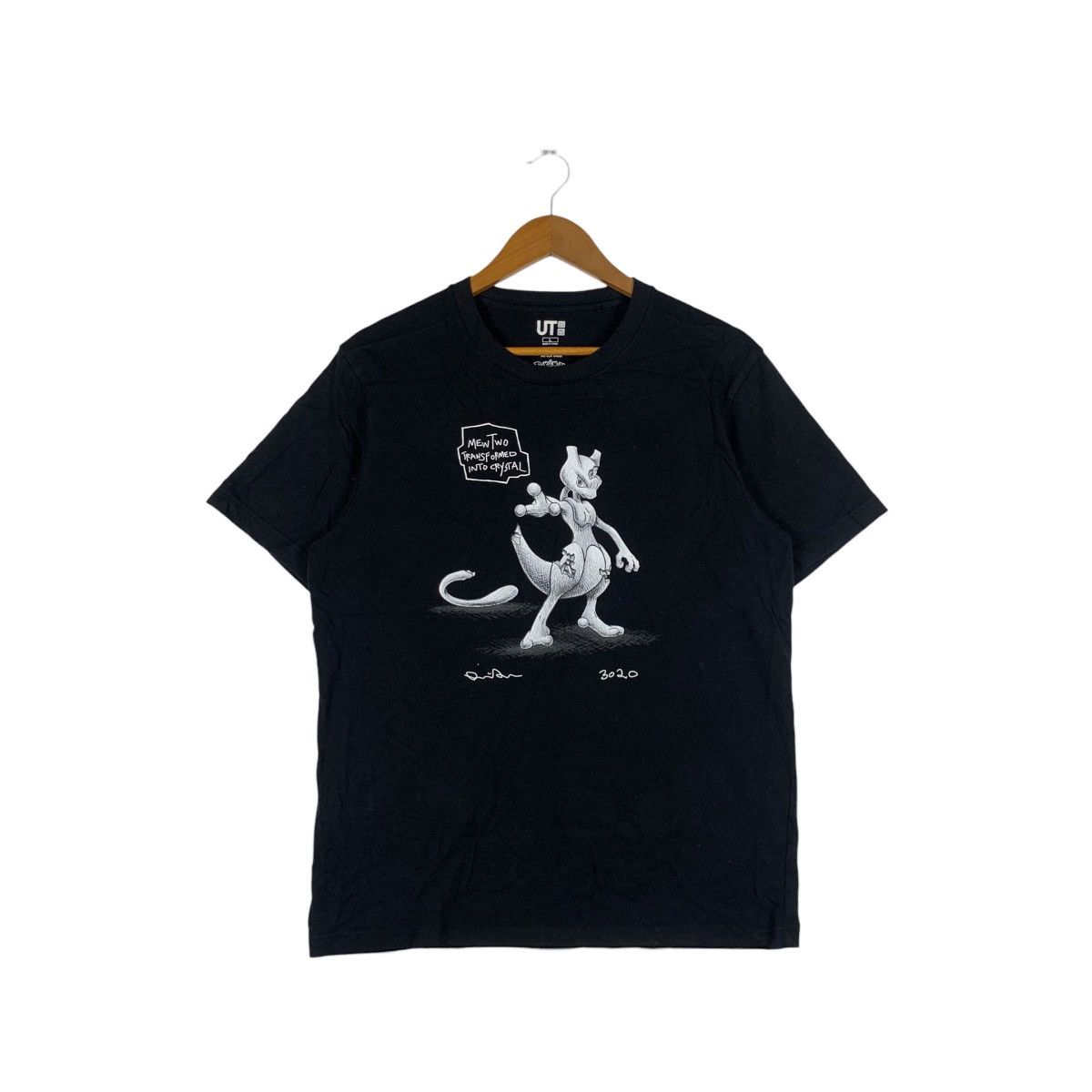 Daniel Arsham × Pokemon × Uniqlo POKEMON x DANIEL ARSHAM Mewtwo Visual Tee Shirt Size US L / EU 52-54 / 3 - 1 Thumbnail