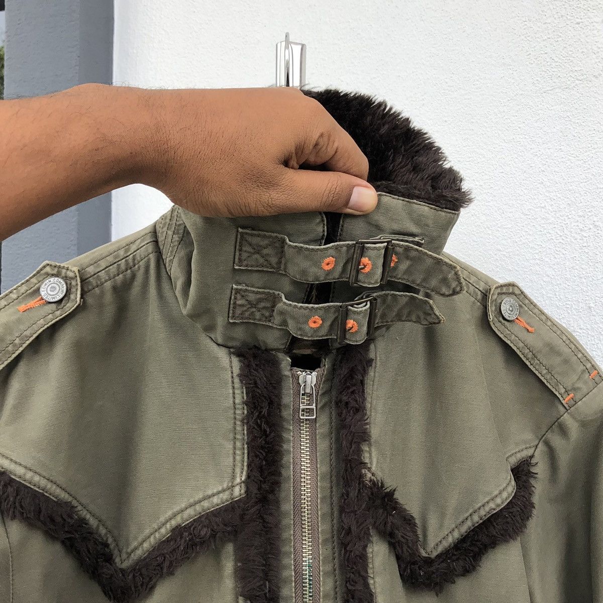 Edwin Vintage EDWIN XV Lined Sherpa Winter Jacket Size US XL / EU 56 / 4 - 5 Thumbnail