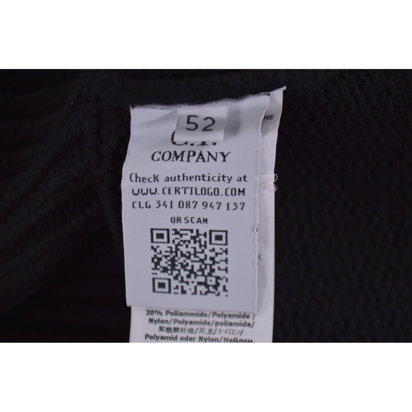 C.P. Company C.P. Company Sweater Size US L in Black Size US L / EU 52-54 / 3 - 8 Thumbnail