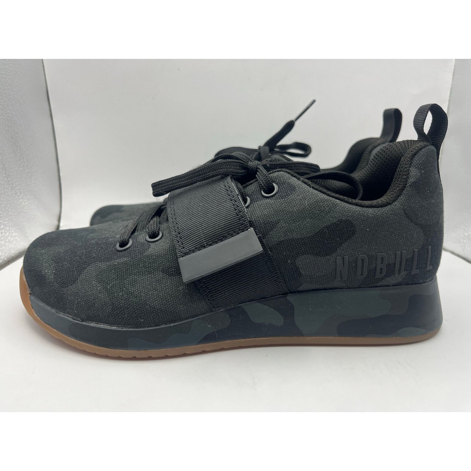 Unknown London Nobull Unisex Lifter Black Camo Casual Shoes Sneakers S USED Size US 7.5 / IT 37.5 - 1 Thumbnail