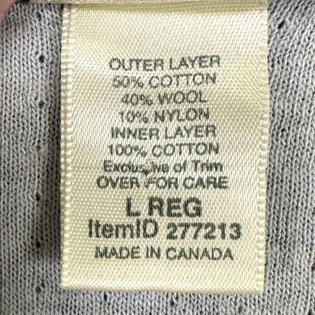 Vintage L.L. Bean Baselayer Wool Nylon Blend Crewneck Sweater Mens Large Grey Pullover Sweater Size US L / EU 52-54 / 3 - 5 Thumbnail