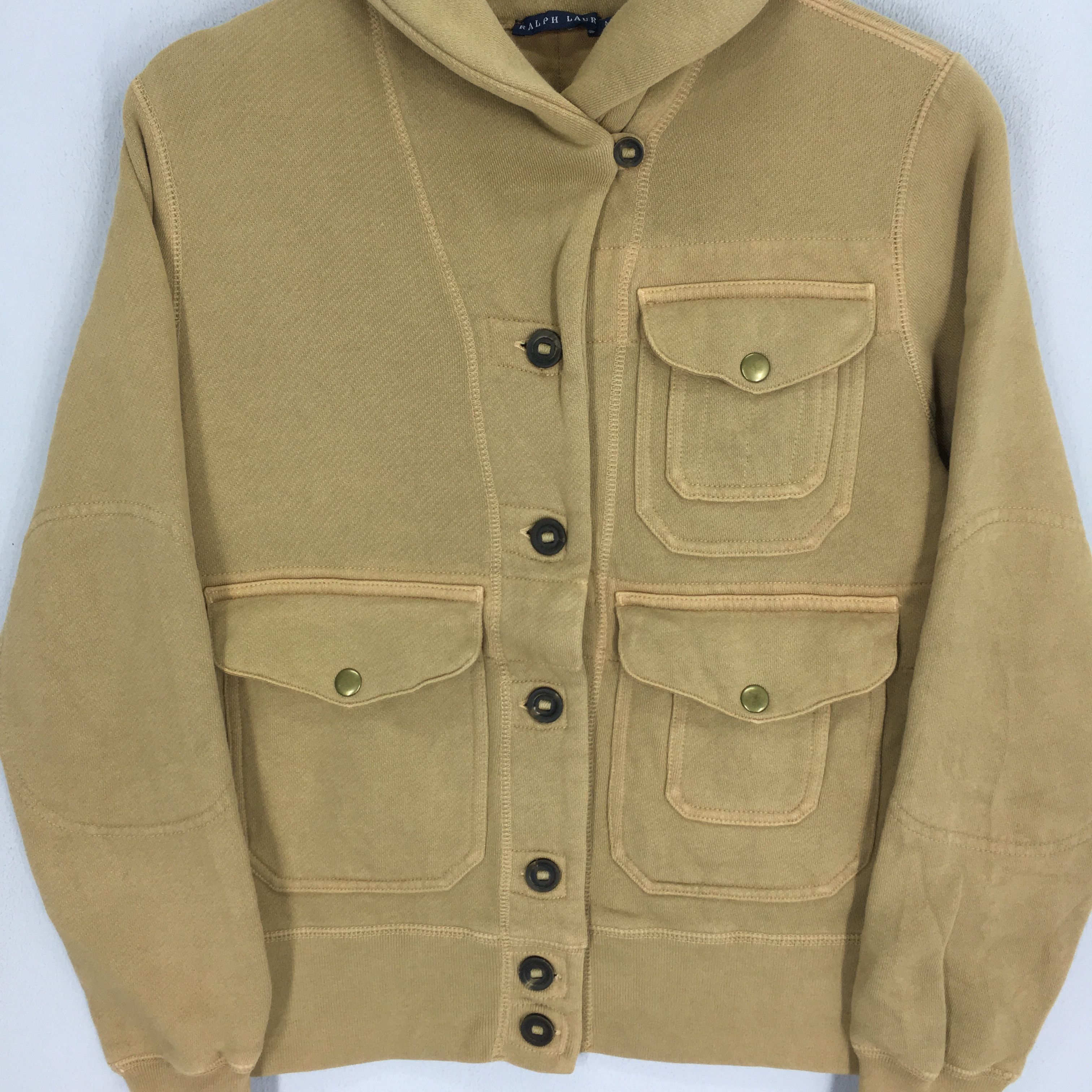 Polo Ralph Lauren Vintage Polo Ralph Lauren Brown Cotton Jacket - 260 Size US S / EU 44-46 / 1 - 3 Thumbnail