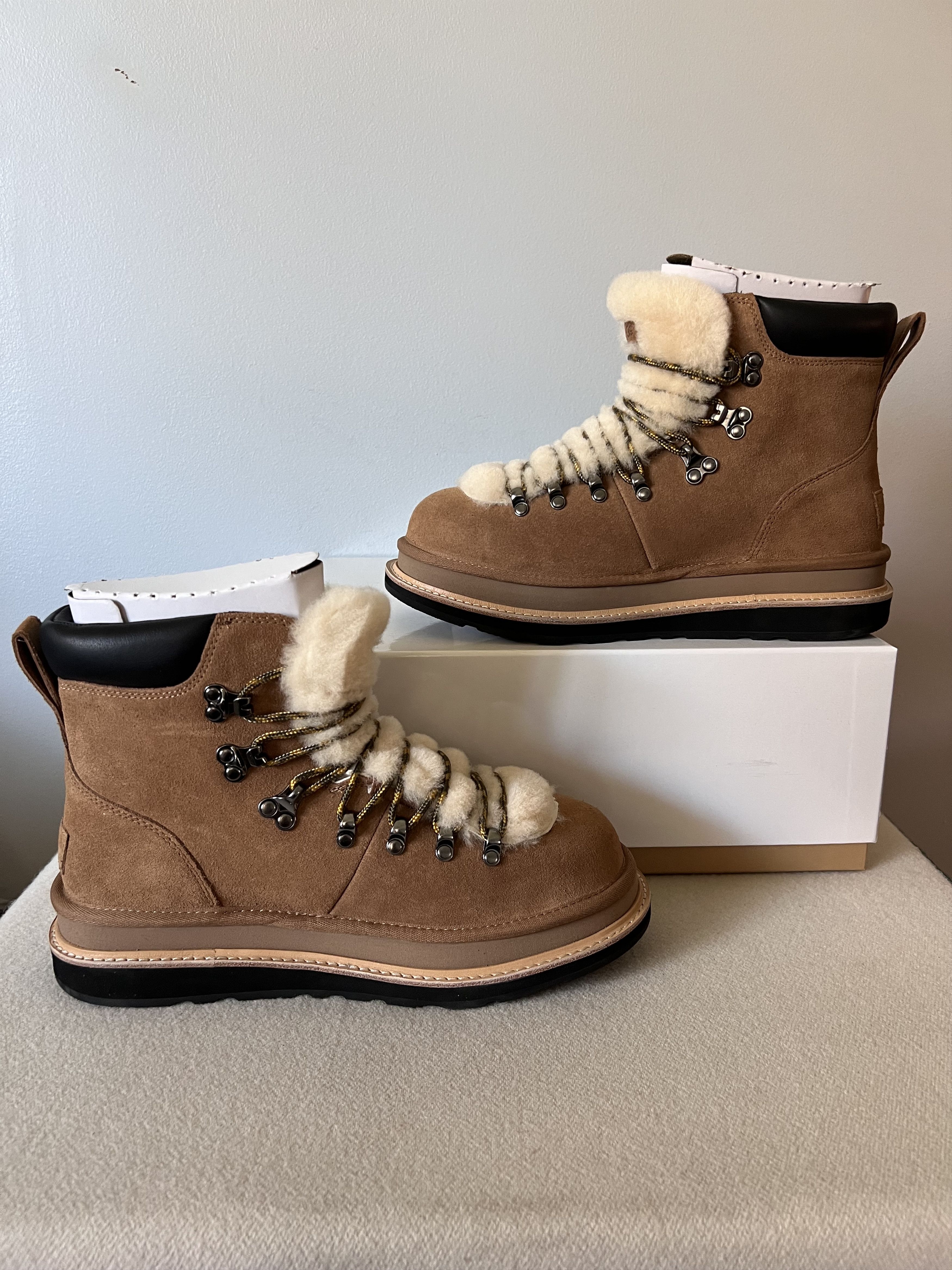 Sacai × Ugg Sacai UGG Hiker Boots in Chestnut Brown Size US 9 / EU 42 - 3 Thumbnail