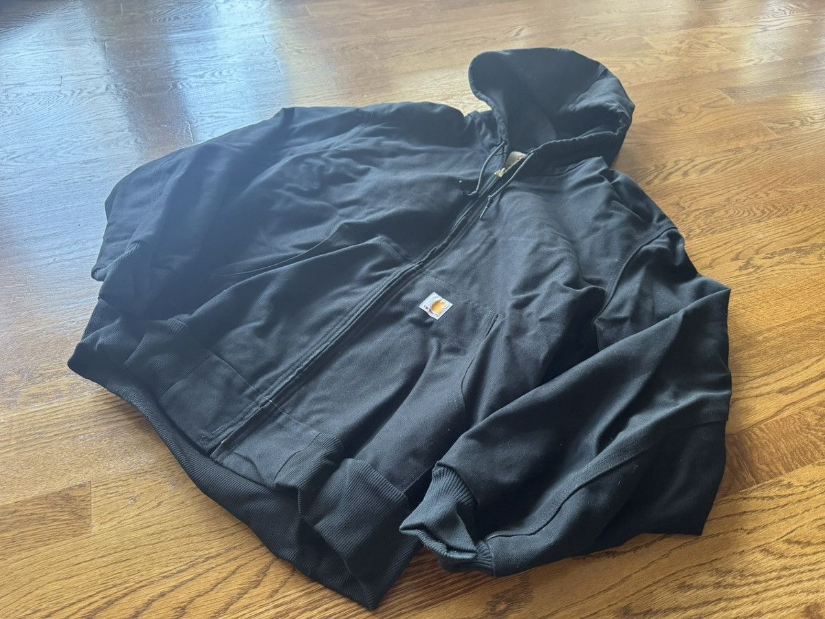 Carhartt Carhartt Black Active Jacket Detroit JQ296 JQ294 Coat Size US L / EU 52-54 / 3 - 2 Thumbnail