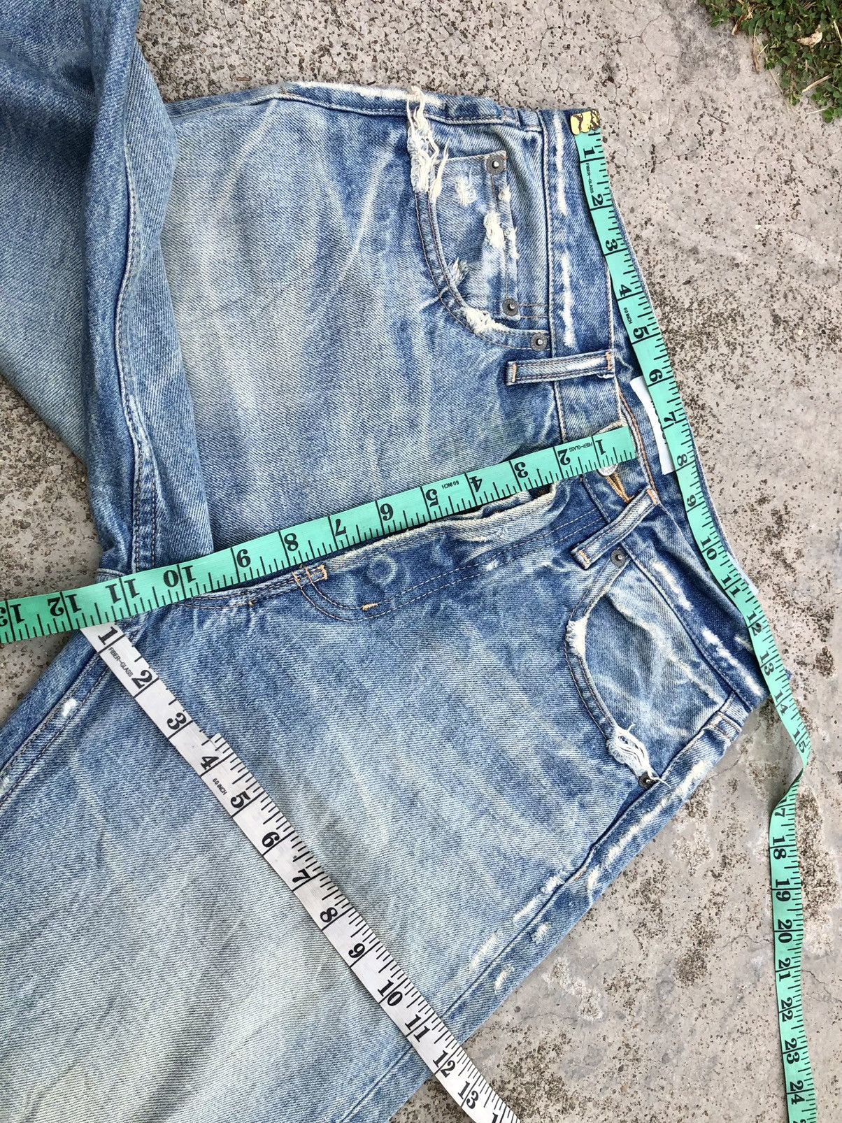 Japanese Brand JAPANESSE MOUSSY CROPPED JEANS Size US 28 / EU 44 - 8 Thumbnail