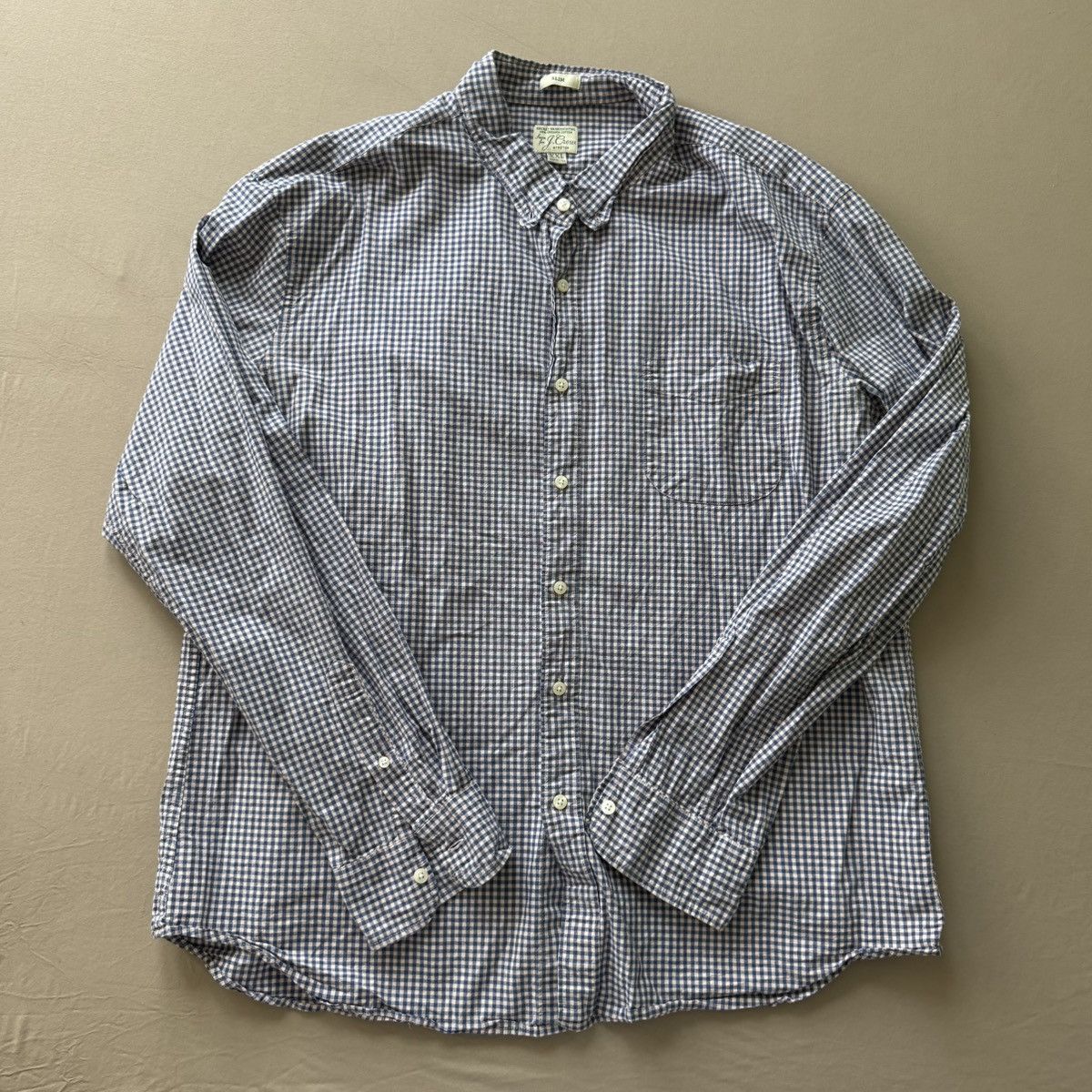 J.Crew J.Crew Secret Wash cotton poplin shirt Size US XXL / EU 58 / 5 - 1 Thumbnail