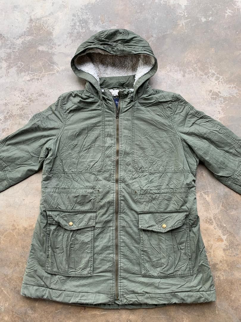 Gap Gap Hoodie Sherpa Jacket Size L / US 10 / IT 46 - 3 Thumbnail