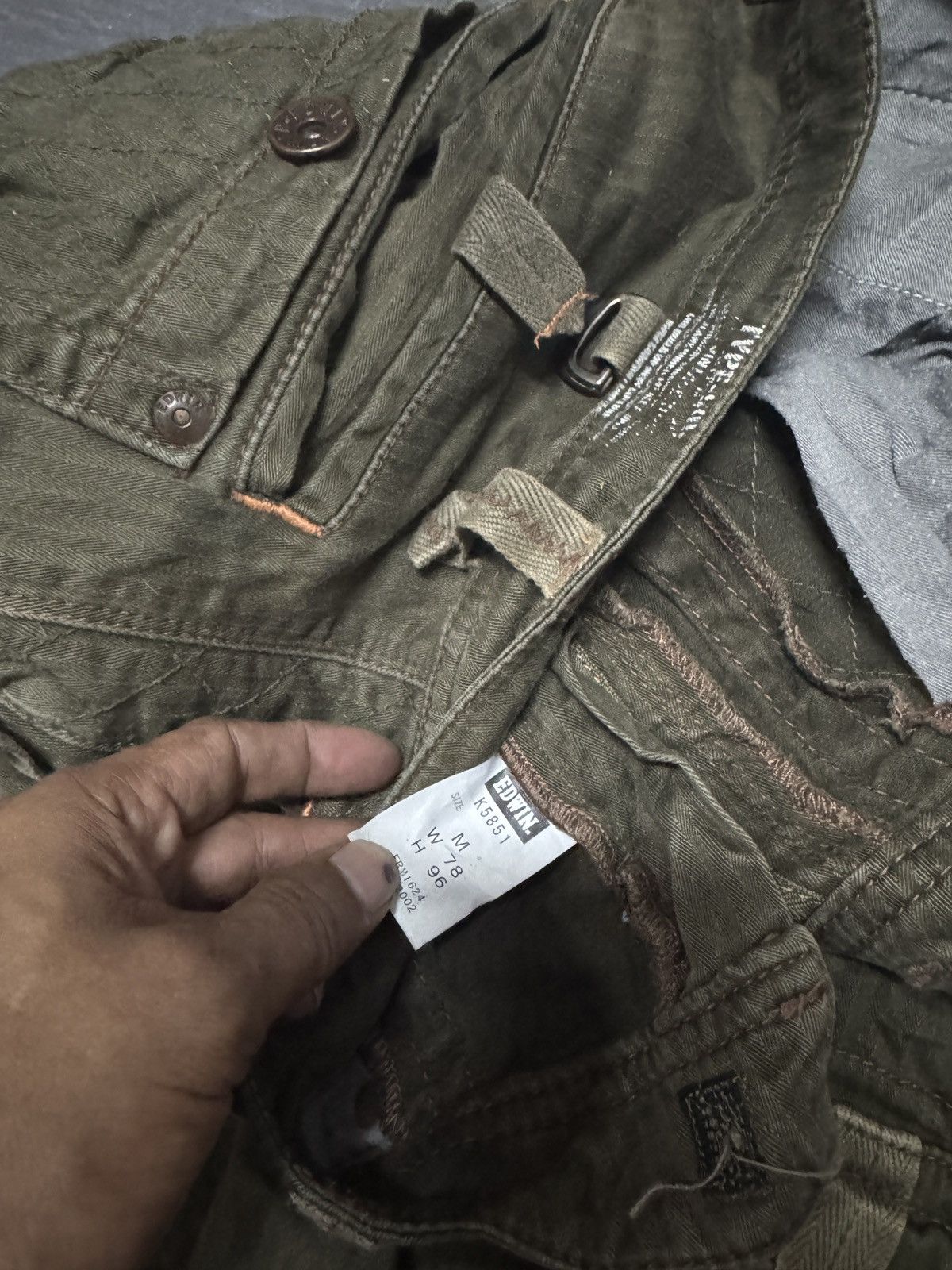 Vintage edwin surplus style tactical pants Size US 33 - 5 Thumbnail