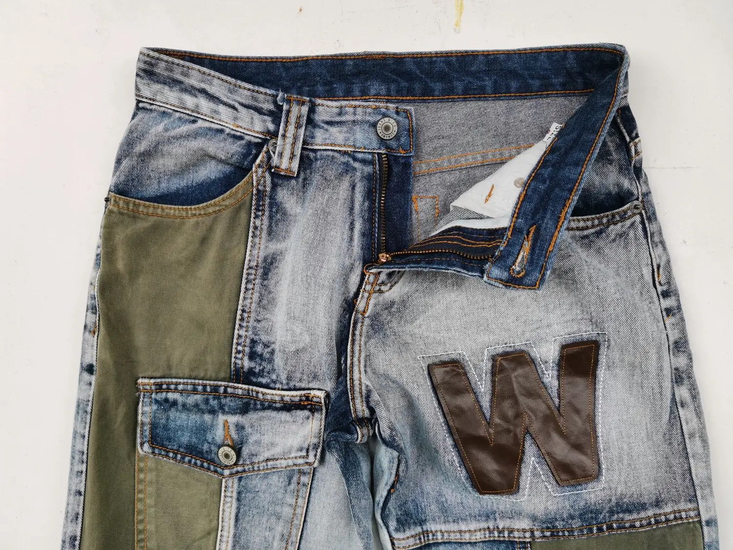 Japanese Brand Rare!!! Guwawa Jeans Tactical Cargo Multipocket Pants Size US 28 / EU 44 - 9 Thumbnail