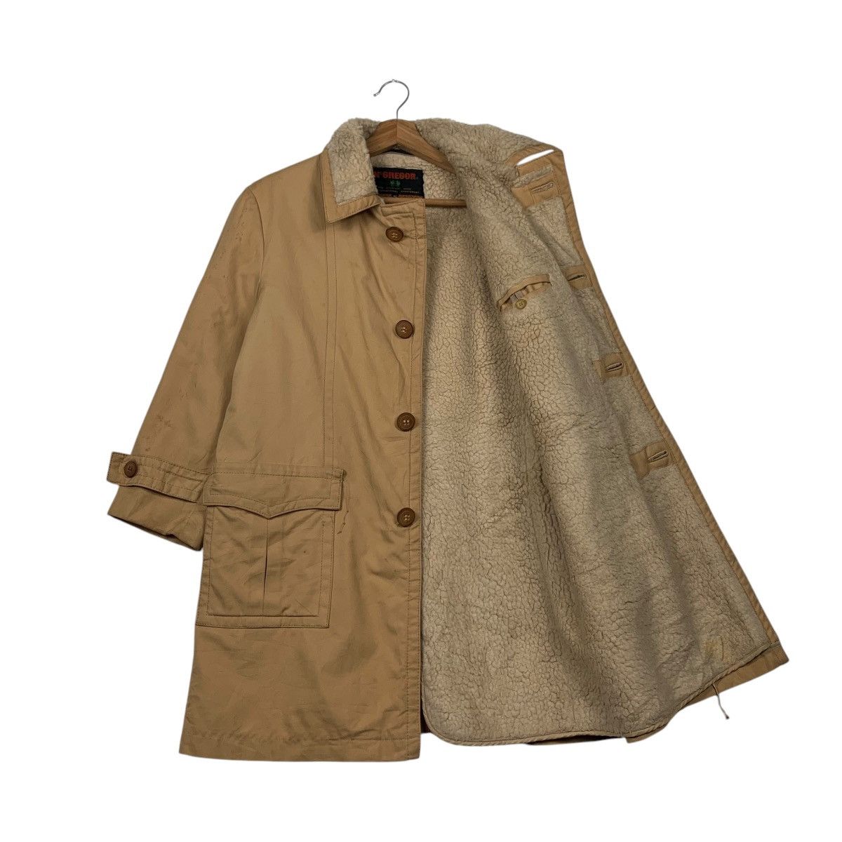 McGregor Vintage 90’s McGREGOR Sherpa Coat Jacket #2284-C101 Size US S / EU 44-46 / 1 - 10 Thumbnail