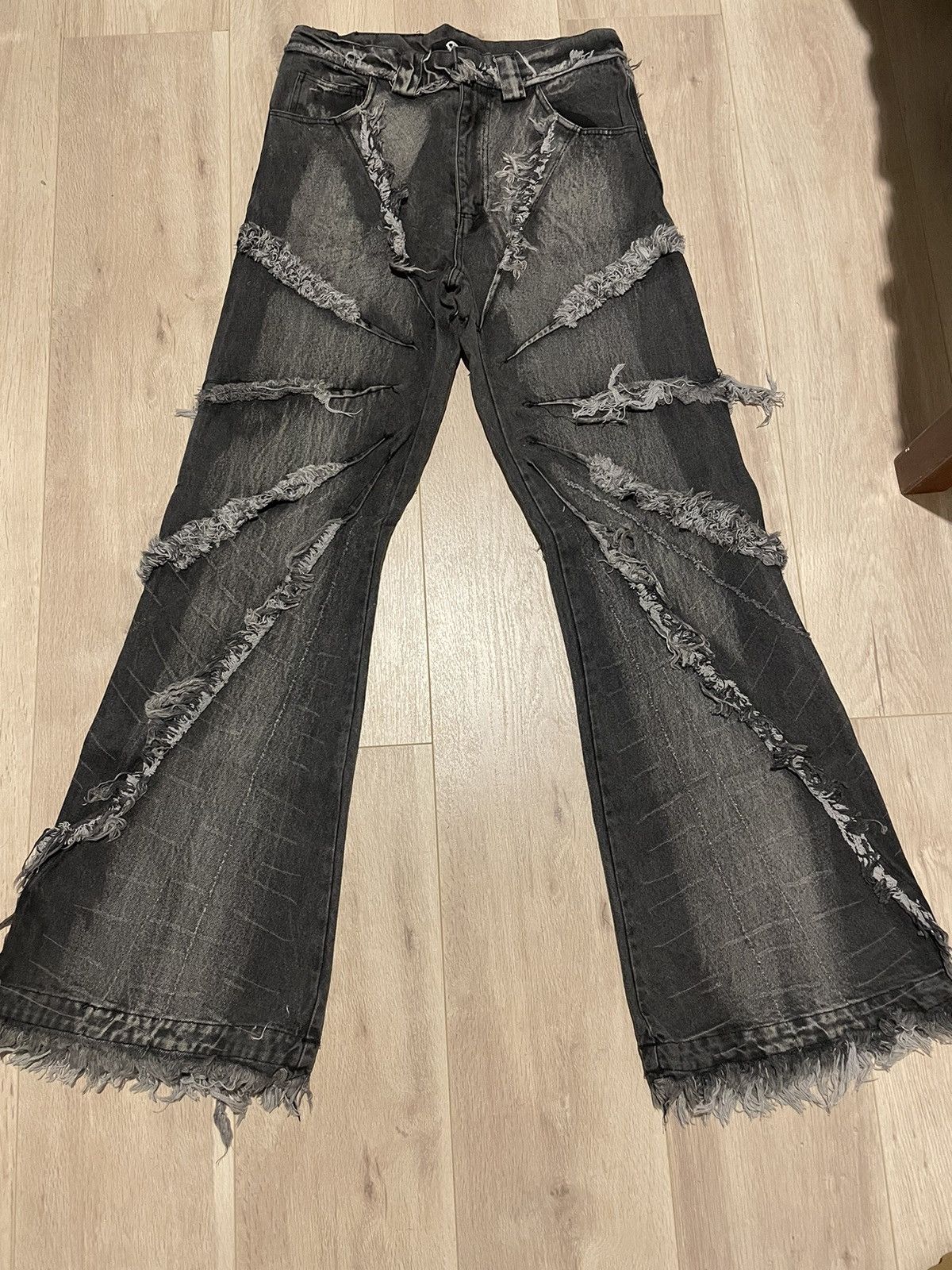 Custom × Streetwear Cyvist Webbed Denim | Grailed