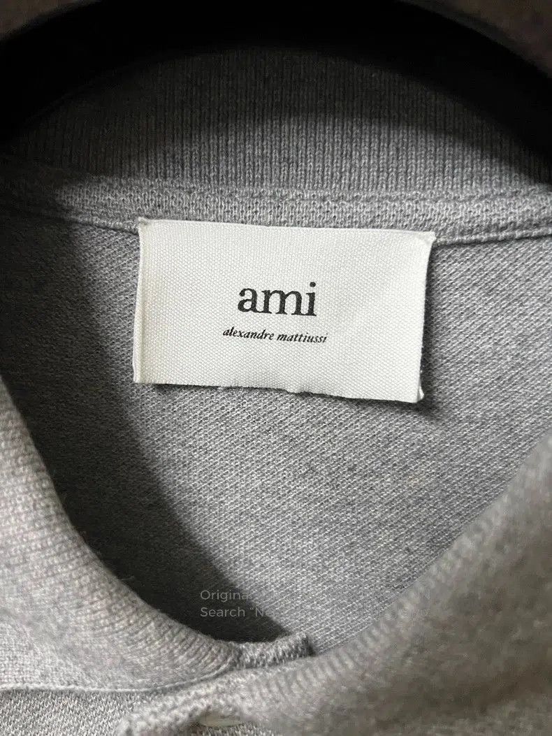 AMI AMI Men's Short Sleeve Polo Shirt. Size US XL / EU 56 / 4 - 4 Thumbnail