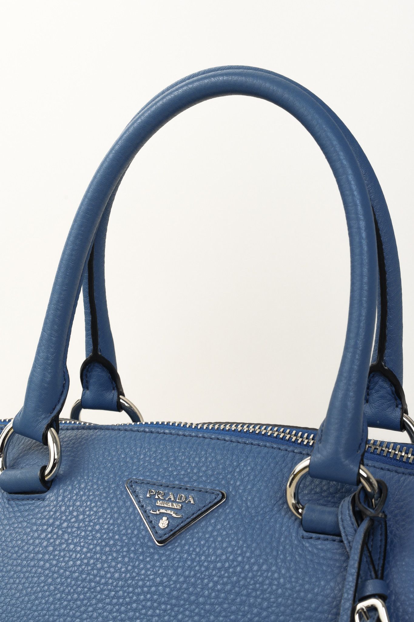 Prada Prada Vitello Daino Double Handle Satchel Bag Size ONE SIZE - 7 Thumbnail