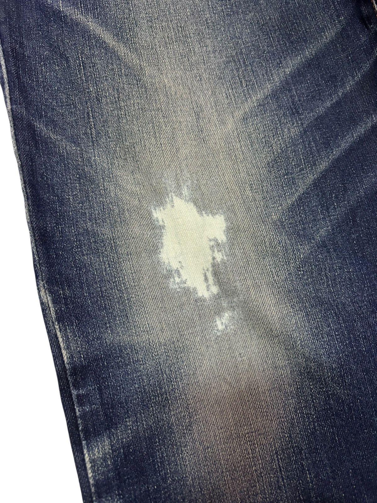 Edwin Vtg Edwin Japan 602 Distressed Jeans Size US 32 / EU 48 - 6 Thumbnail