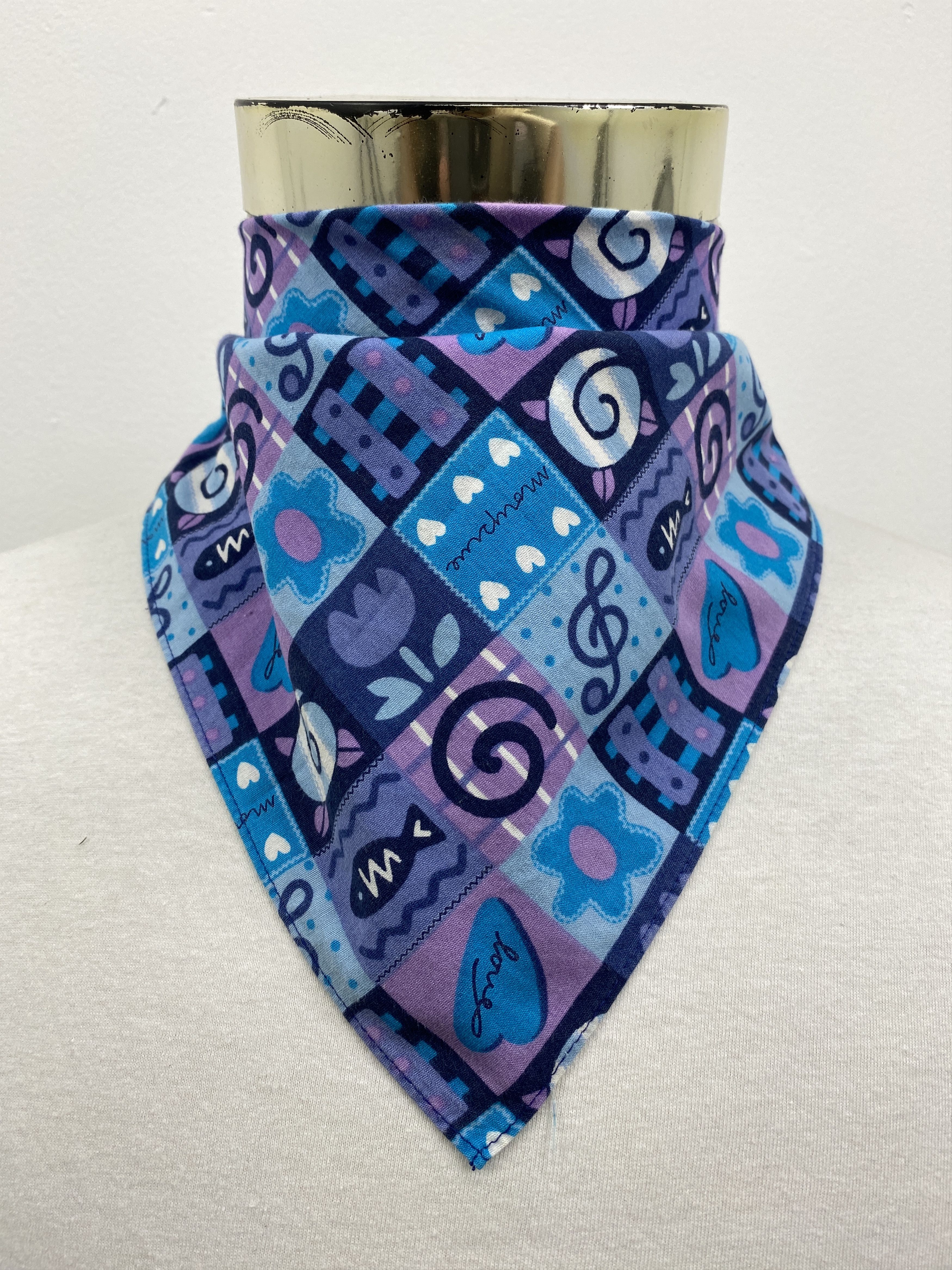 Japanese Brand Unbranded Handkerchief / Bandana / Neckerchief-HKC0420 Size ONE SIZE - 1 Thumbnail