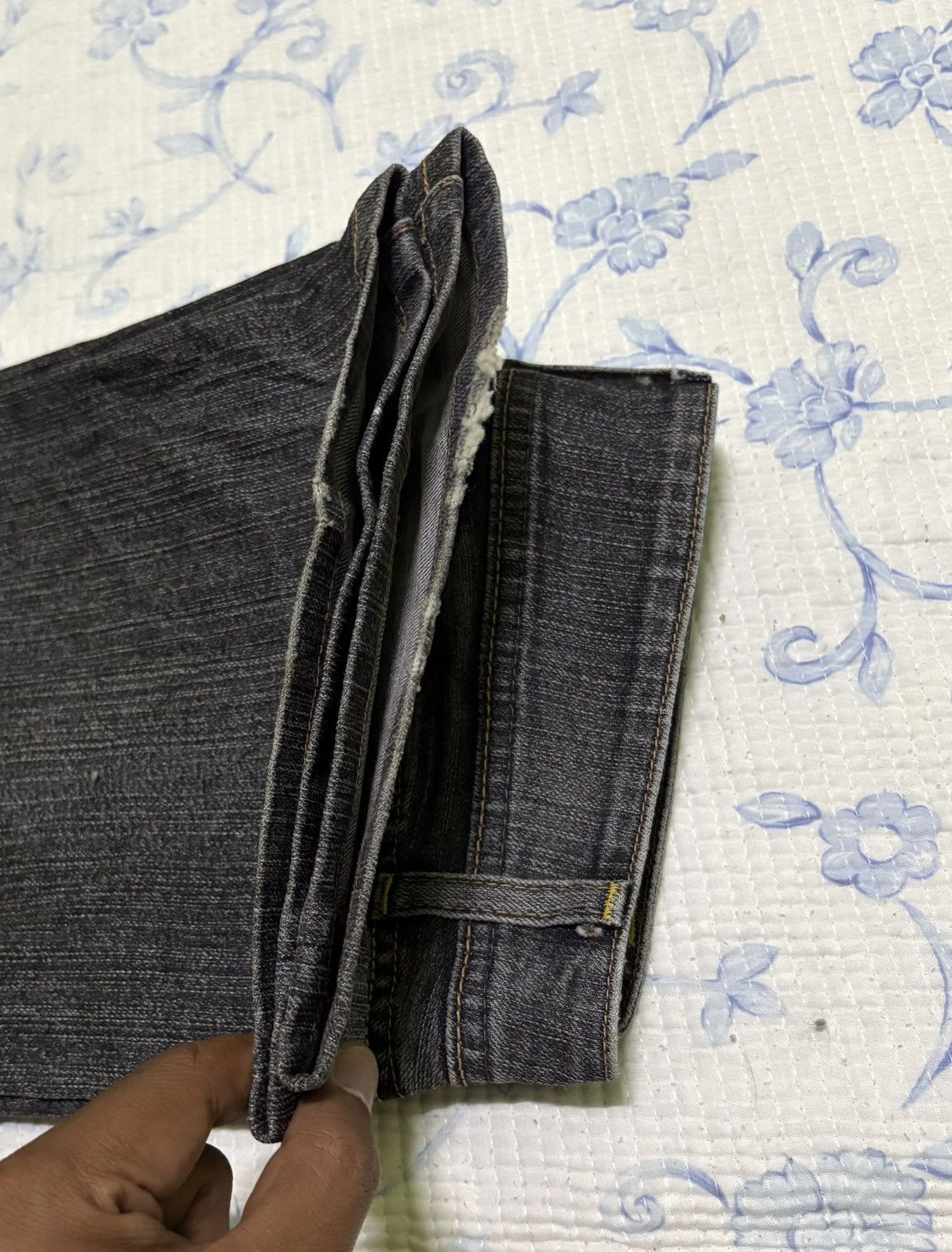 Japanese Brand Japanese Georgia Love Streetwear Jeans Flared Denim Size US 31 - 15 Thumbnail