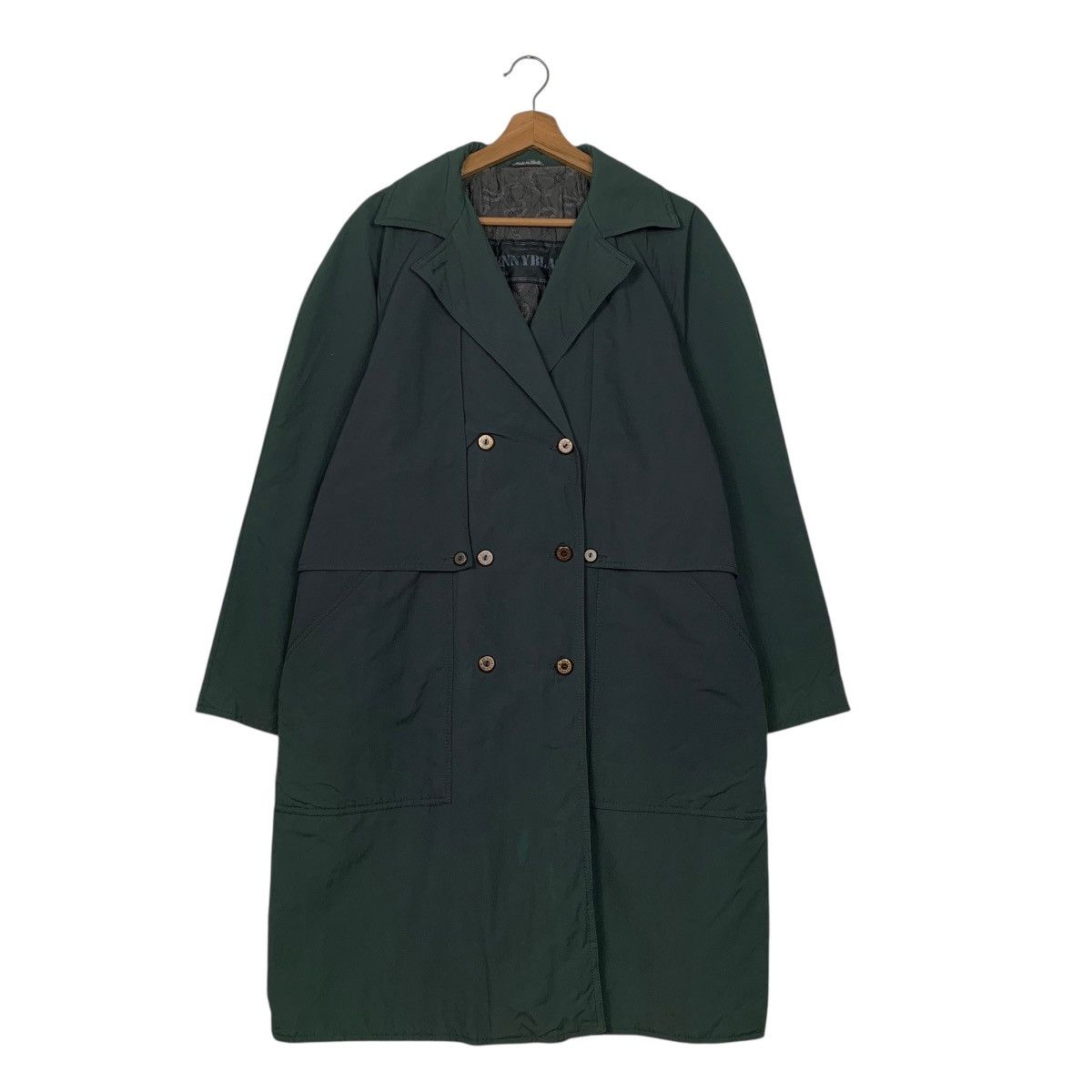 Other Penny Black Double Breasted Overcoat Made In Italy Size M / US 6-8 / IT 42-44 - 1 Thumbnail