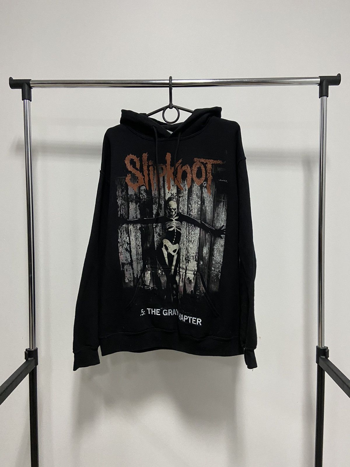 Band Tees × Vintage Slipknot 5: The Gray Chapter big print hoodie rock band Size US M / EU 48-50 / 2 - 3 Thumbnail