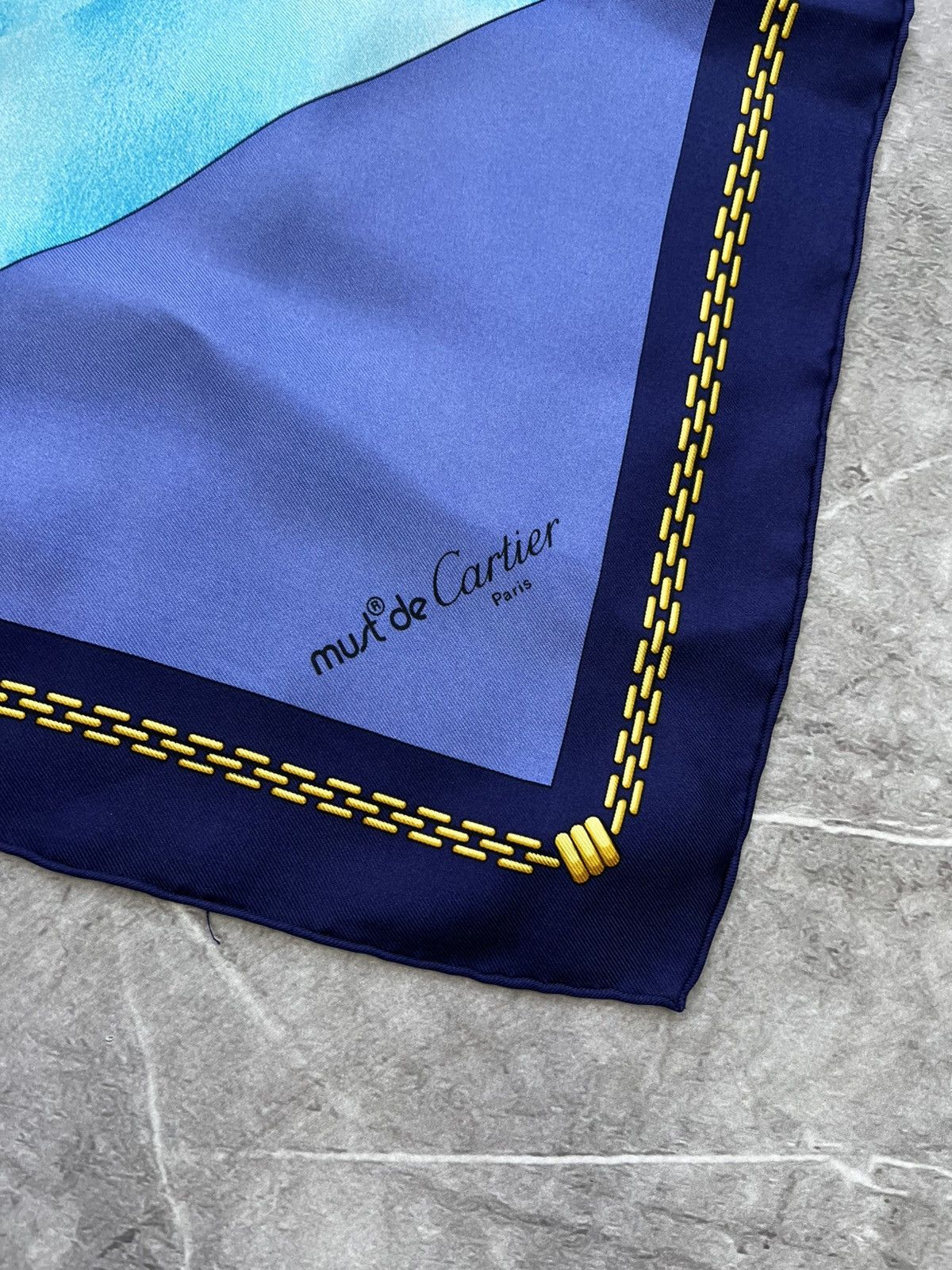 Cartier × Other × Vintage Vintage Must de Cartier scarf Size ONE SIZE - 10 Thumbnail
