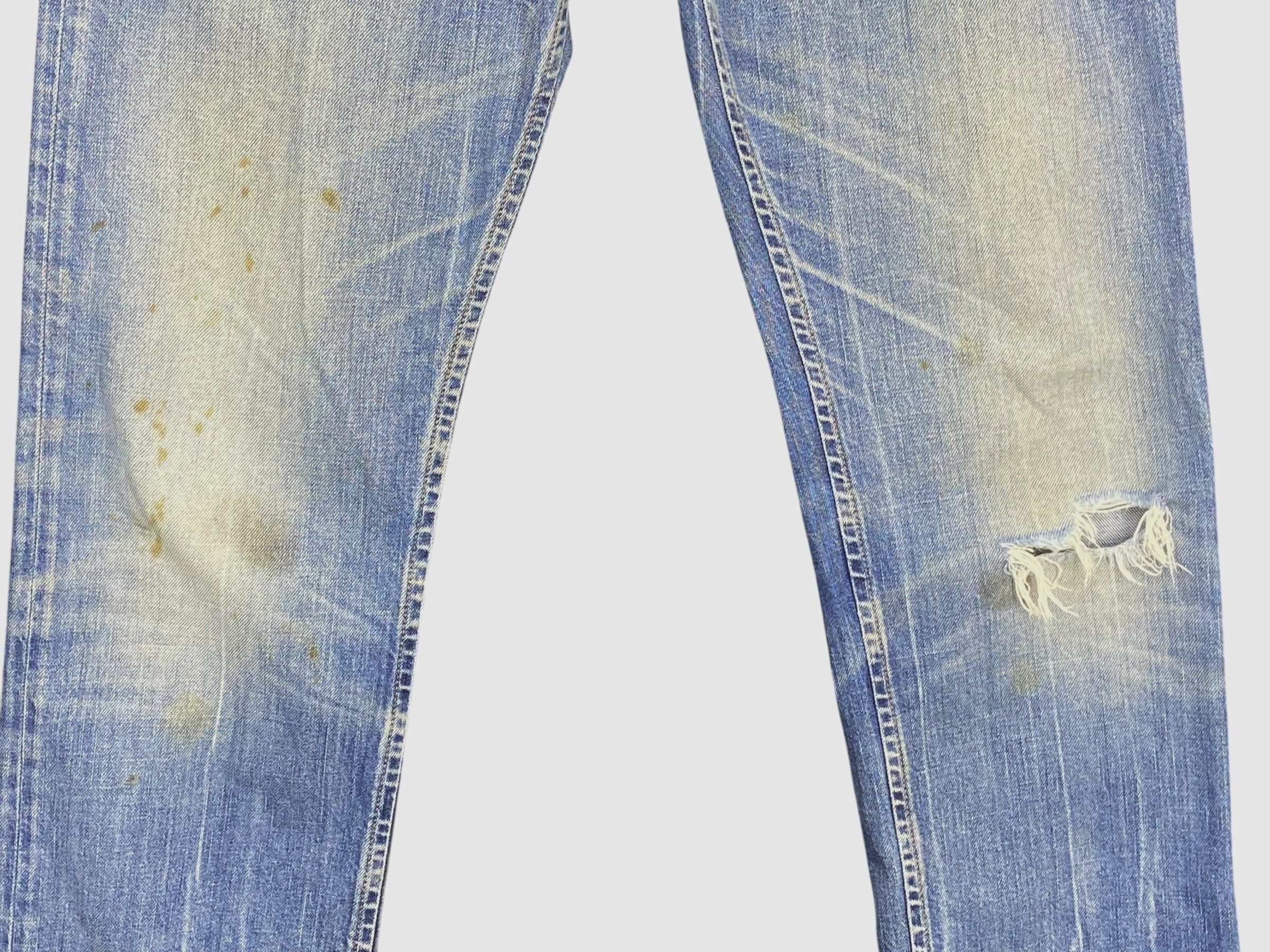 Diesel Diesel Distressed Jeans Faded Jeans Made in Italy Size US 31 - 11 Thumbnail