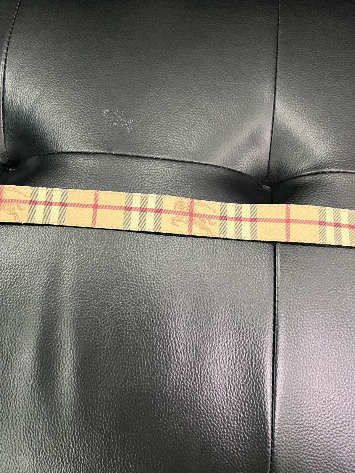 Burberry Burberry Equestrian Knight Check Belt Size ONE SIZE - 14 Thumbnail