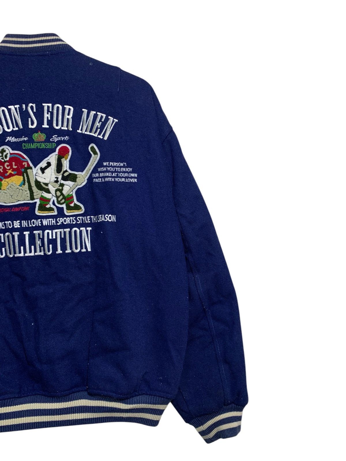 PERSON'S 🔥PERSON’S WOOL VARSITY JACKETS Size US L / EU 52-54 / 3 - 3 Thumbnail