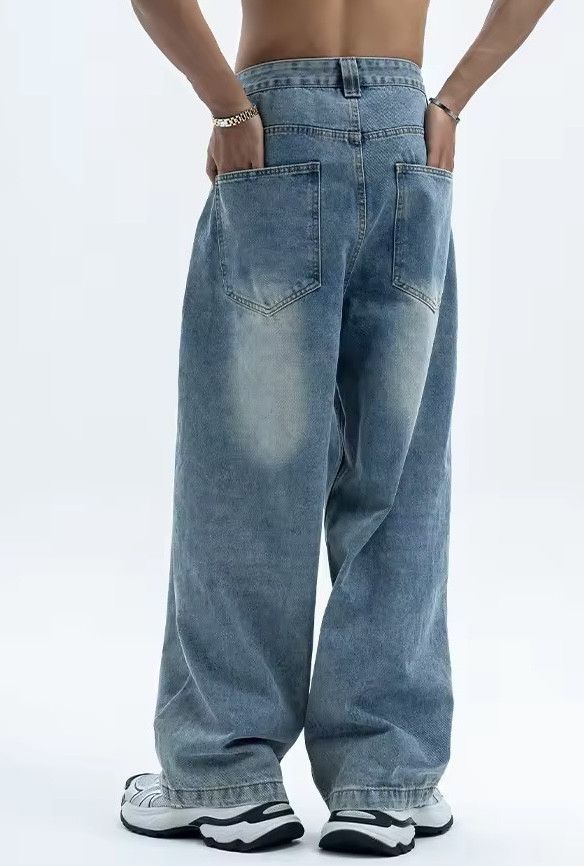 Japanese Brand × Jean Trendy men's casual straight jean Size US 28 / EU 44 - 5 Thumbnail