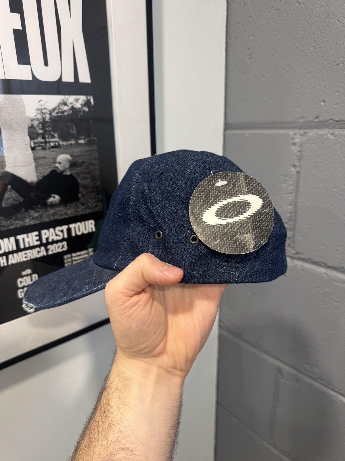 Oakley Vintage OAKLEY SOFTWARE 00s Denim Hat DEADATOCK Size ONE SIZE - 4 Thumbnail