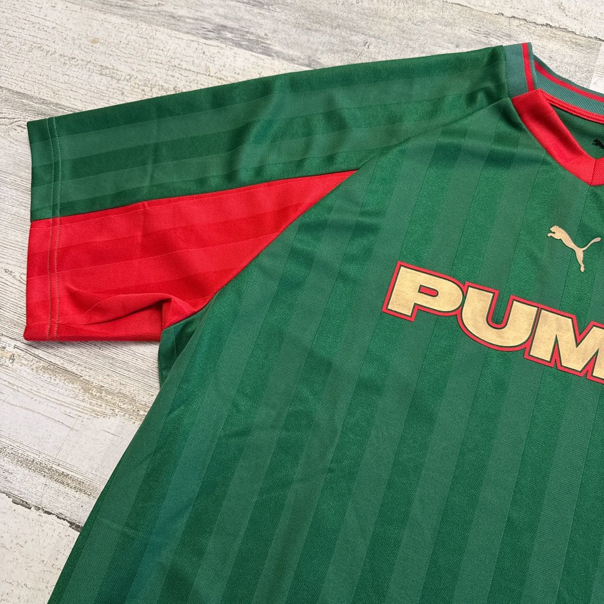 Puma Puma Sport Heritage Mexico Center Logo Spellout Jersey L Size US L / EU 52-54 / 3 - 4 Thumbnail