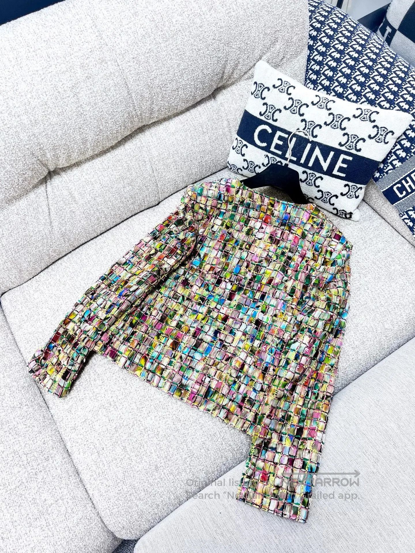 Chanel Chanel 21P Tweed Jacket Multi Color. Size US S / EU 44-46 / 1 - 5 Thumbnail