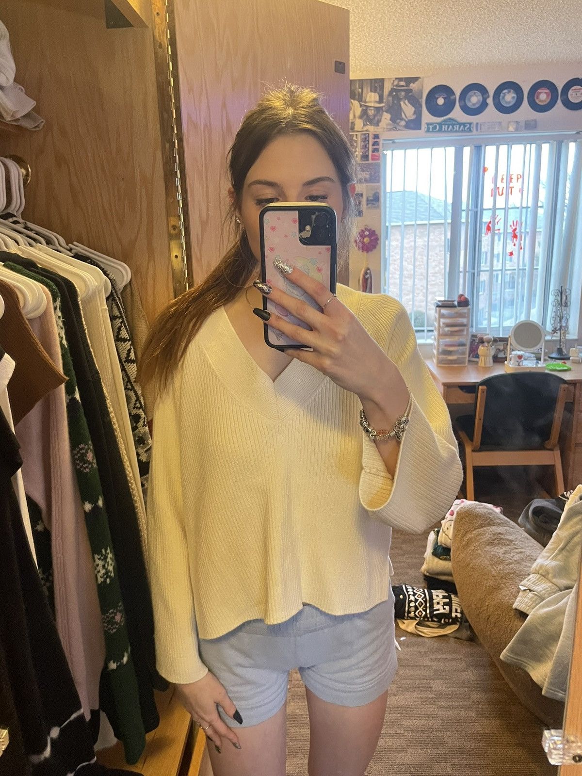 Frame FRAME V NECK SWEATER Size S / US 4 / IT 40 - 1 Thumbnail