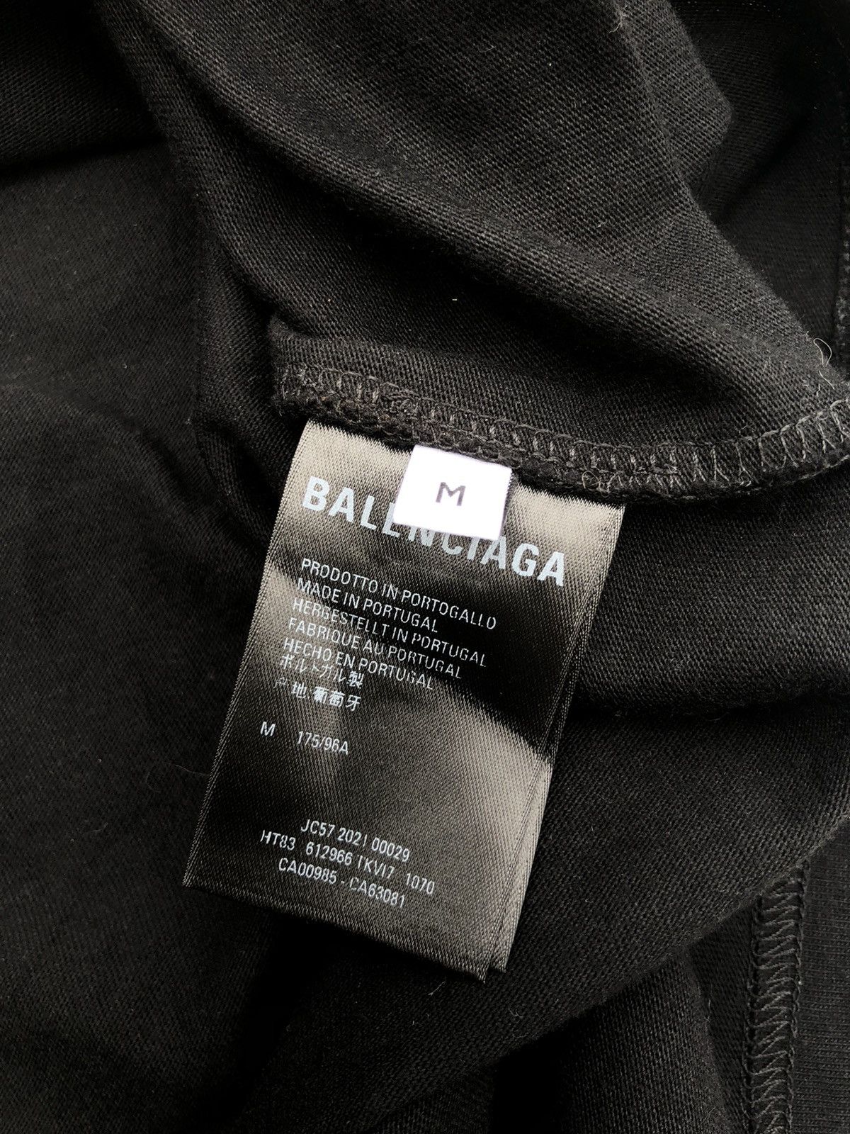 Balenciaga Balenciaga Pixel Logo Tee Size US M / EU 48-50 / 2 - 5 Thumbnail