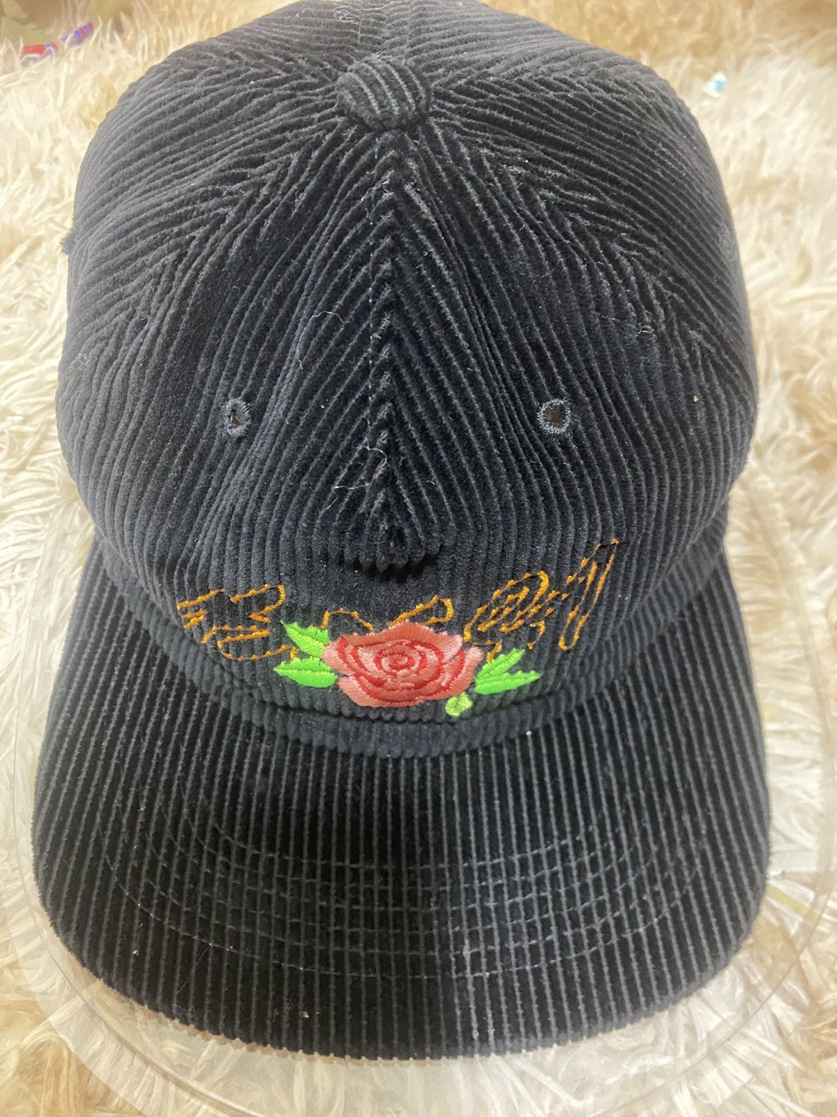 Bossi Vintage Corduroy Embroidered Cap – Made in USA